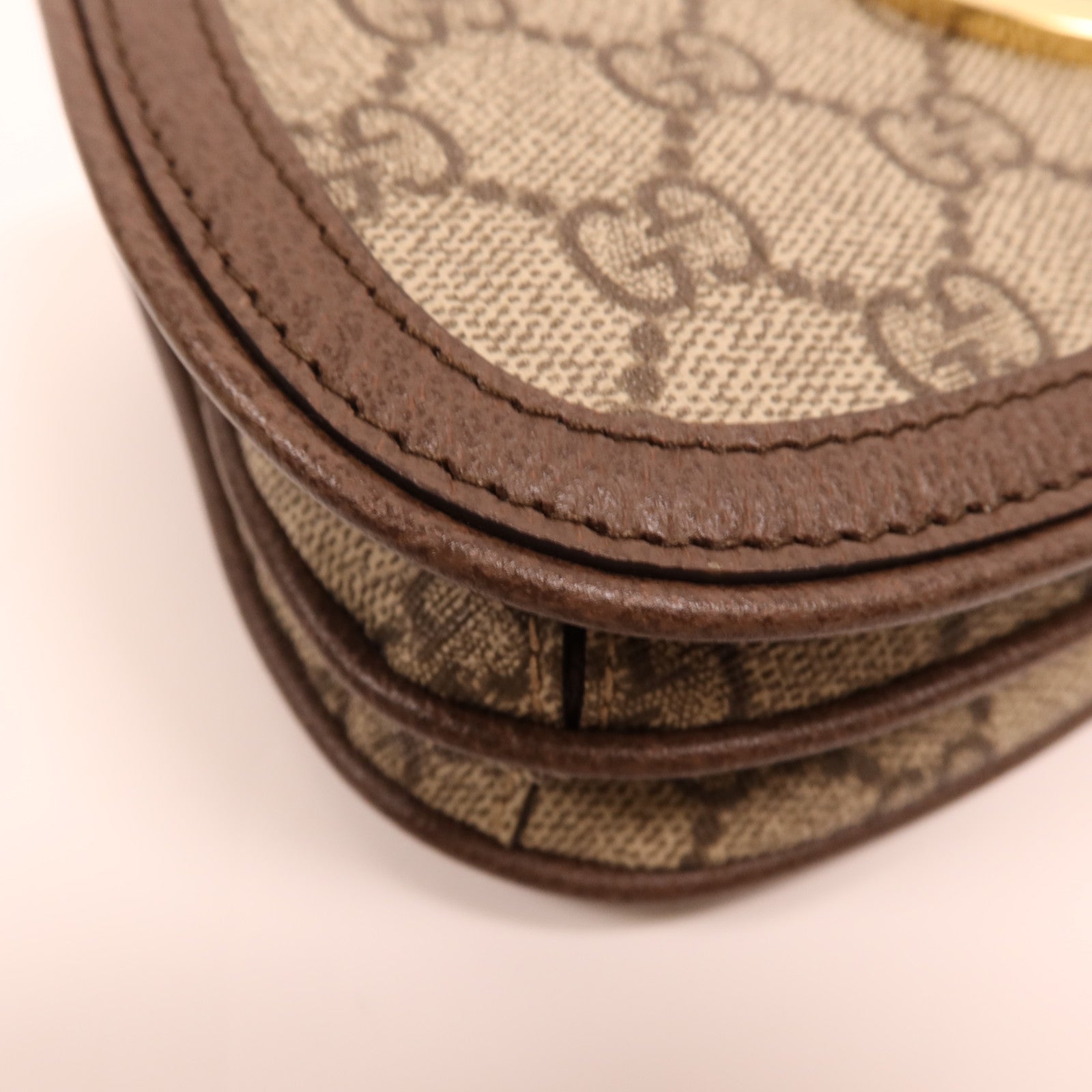 GUCCI 塗層帆布Blondie GG Belt Bag金扣腰包