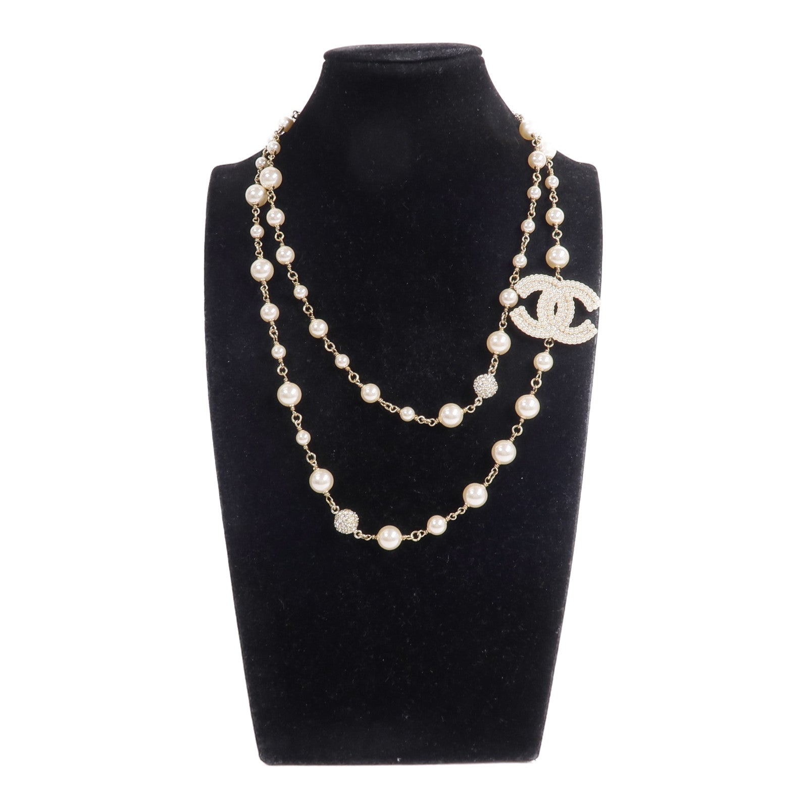 CHANEL PVC/金屬Necklace項鍊