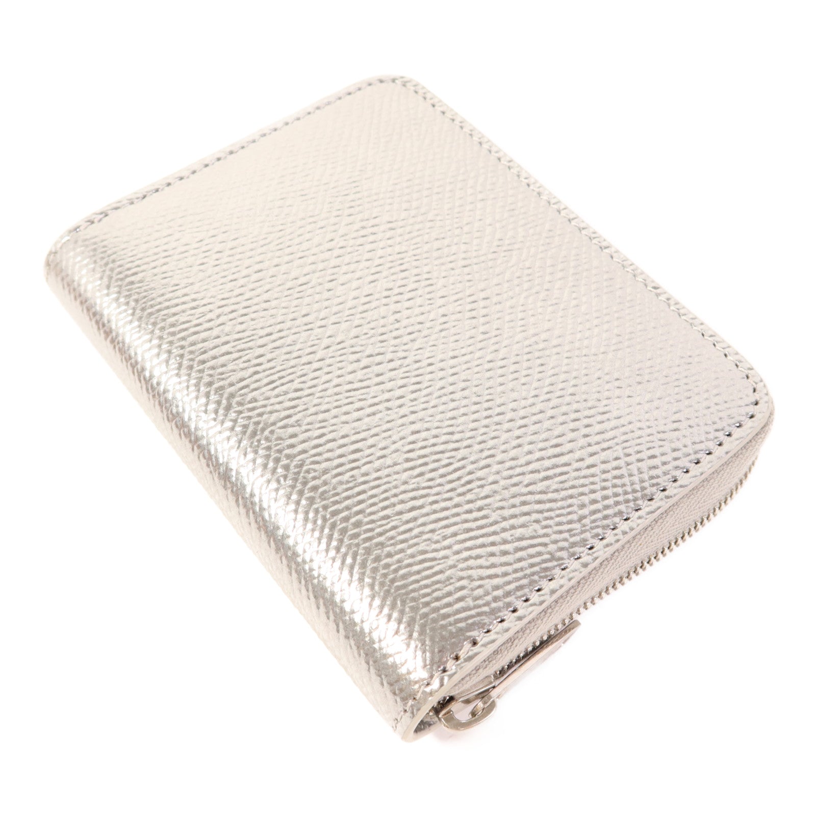 CELINE 牛皮皮革Wallet銀扣錢包