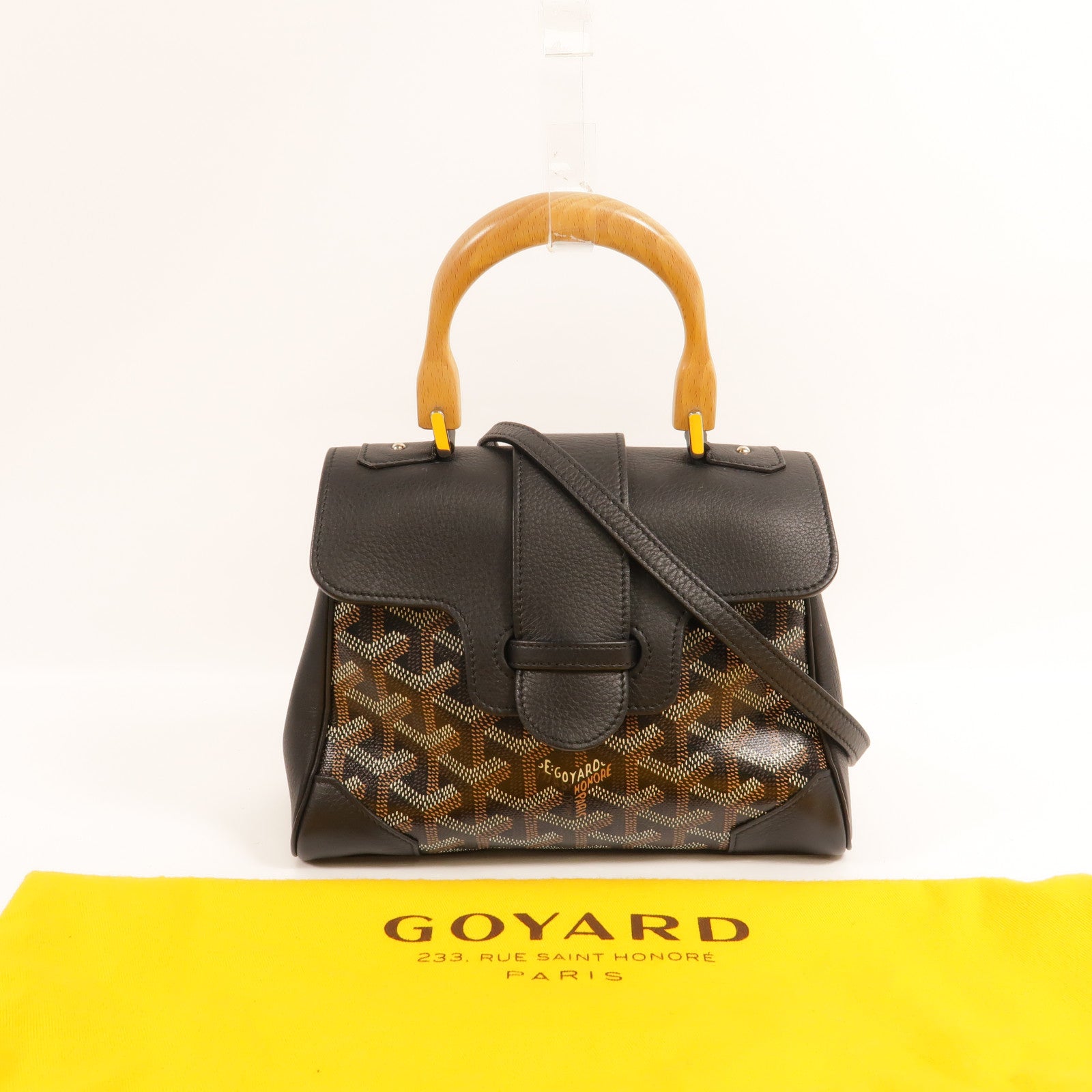 GOYARD 塗層帆布Saigon Souple Mini手挽肩背兩用袋