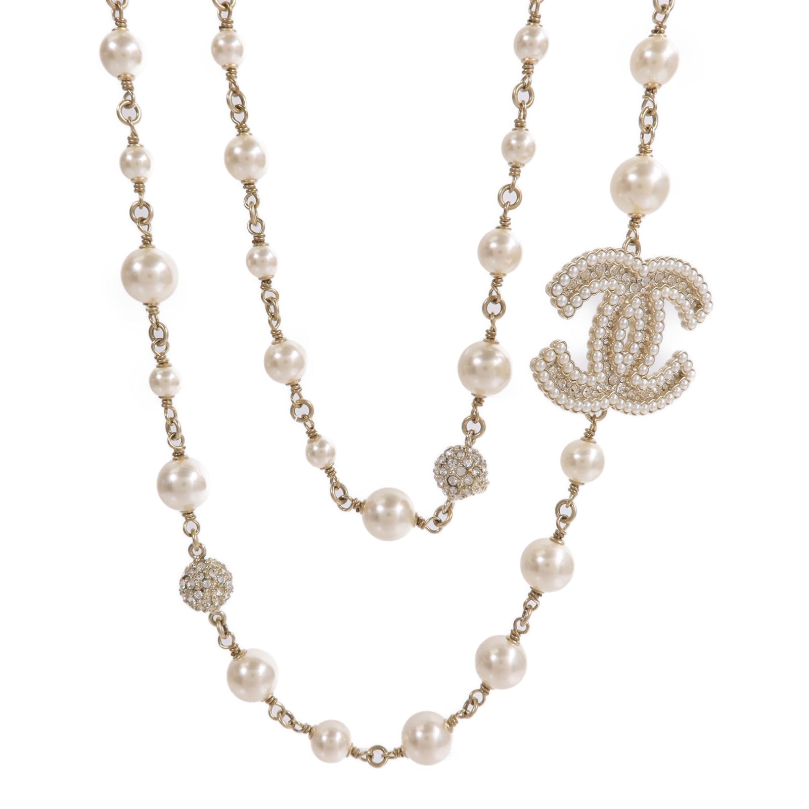 CHANEL PVC/金屬Necklace項鍊