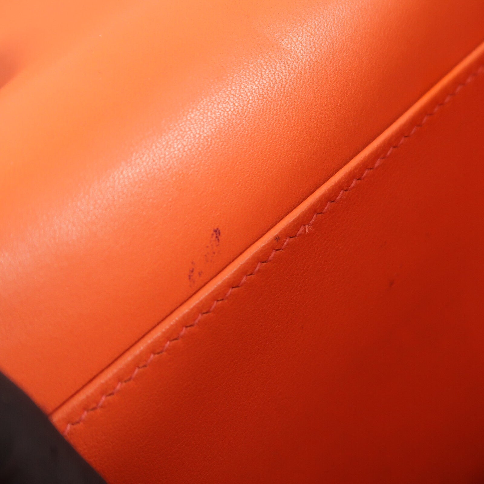HERMES Chevre皮革Constance Mini肩背袋Rose Jaipur