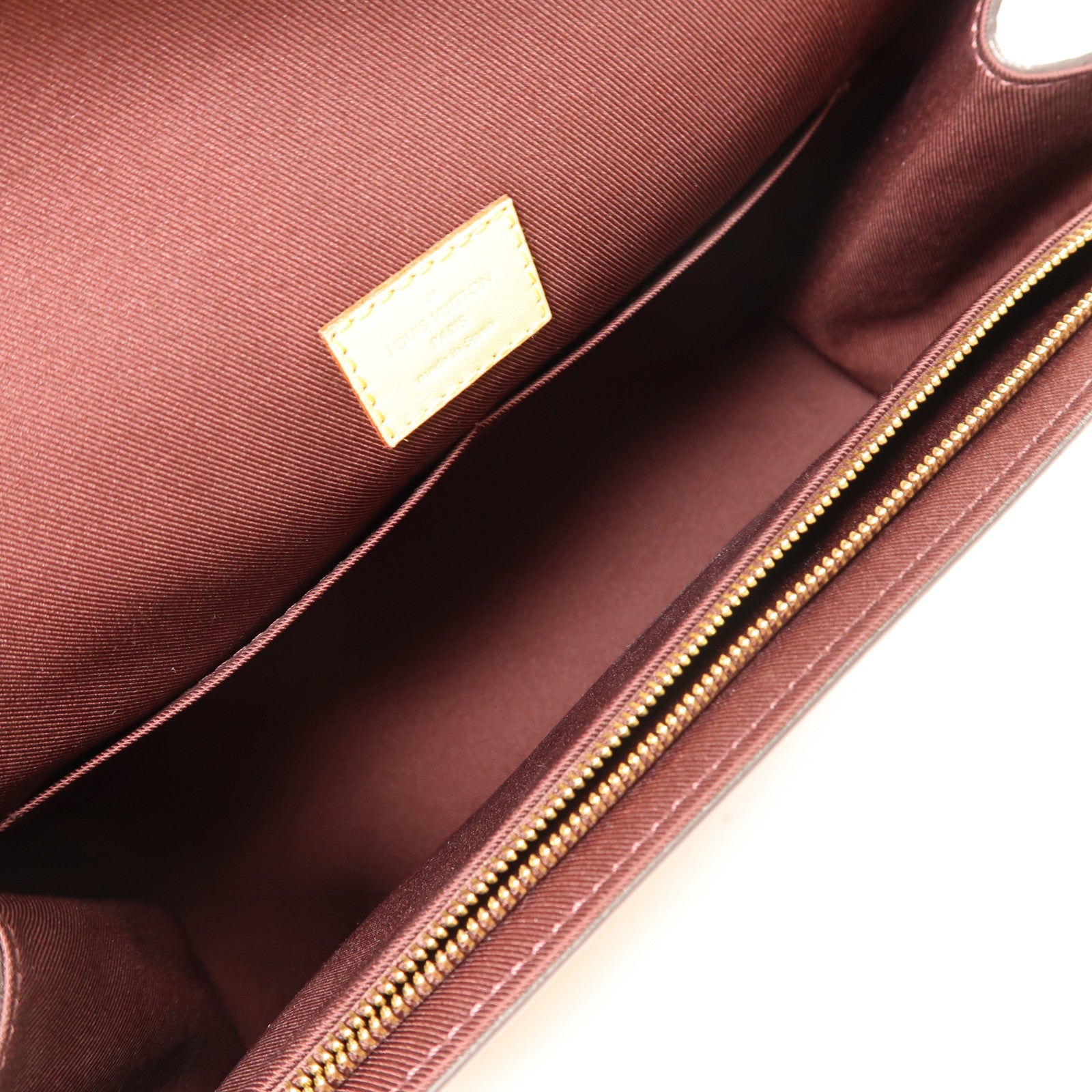 LOUIS VUITTON Monogram Cluny MM金扣手挽肩背兩用袋