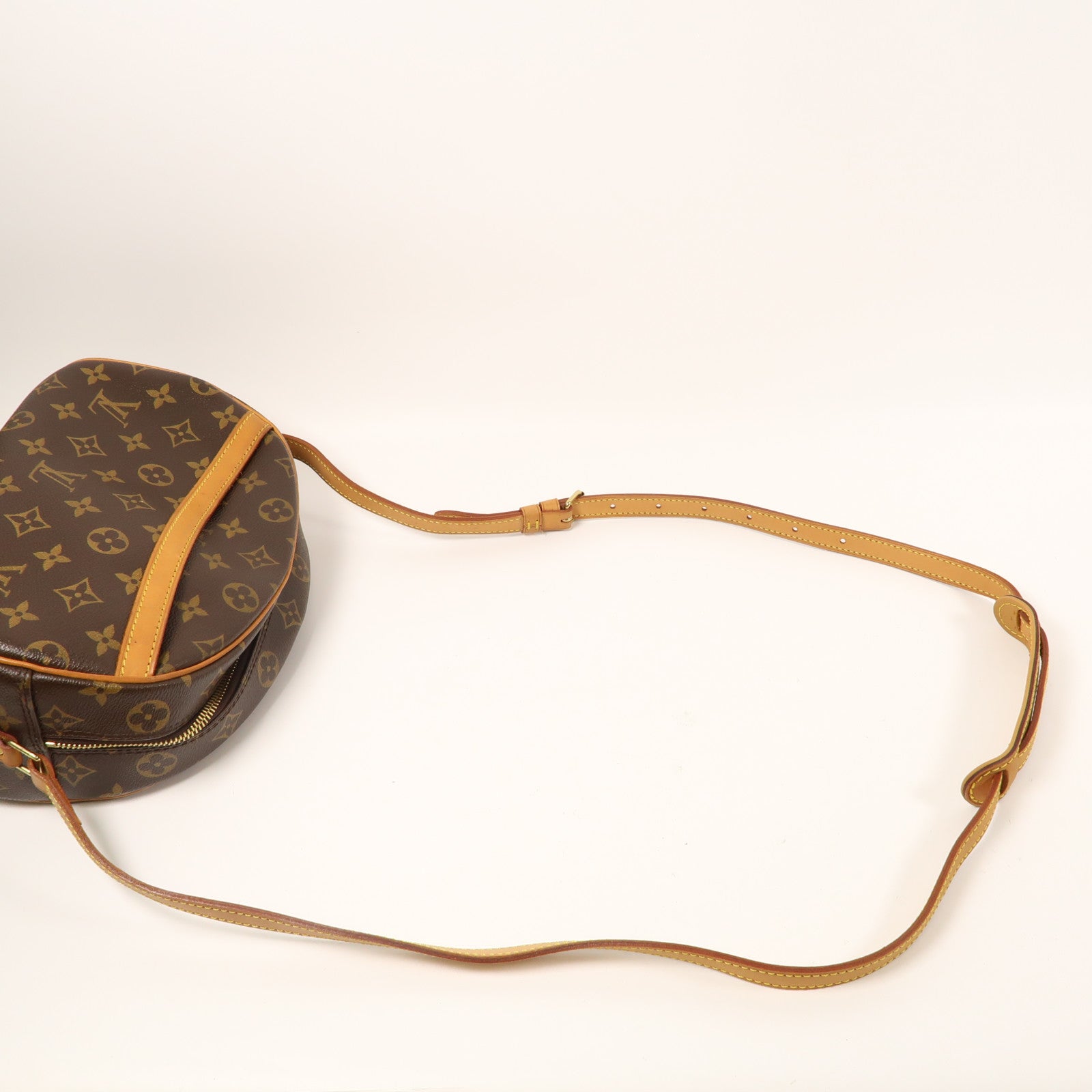 LOUIS VUITTON Monogram Blois Shoulder Bag金扣肩背袋啡色