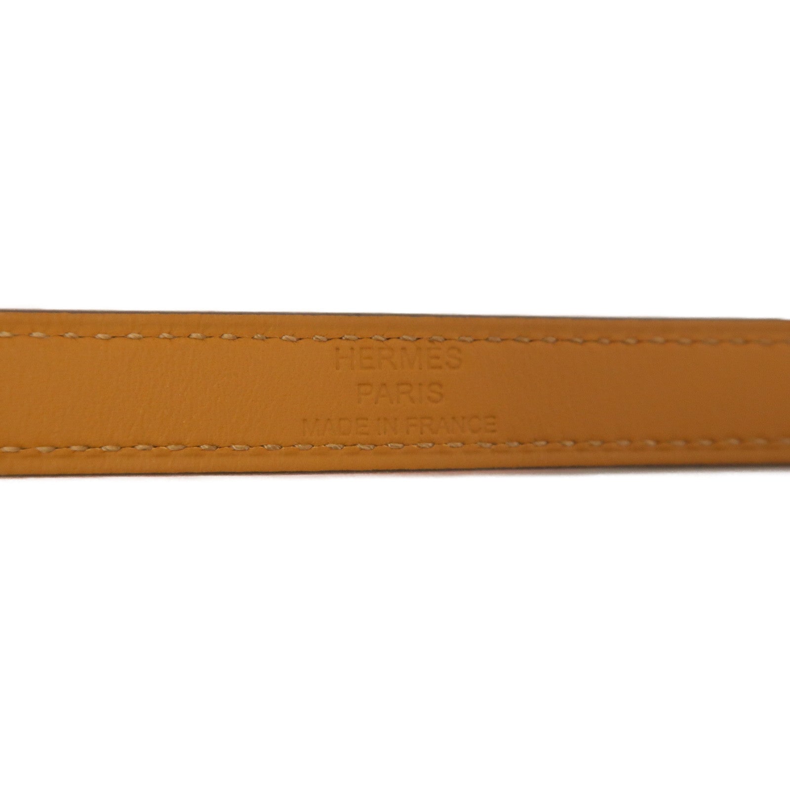 HERMES Swift皮革Kelly Double Tour Bracelet金扣手環杜鵑粉色