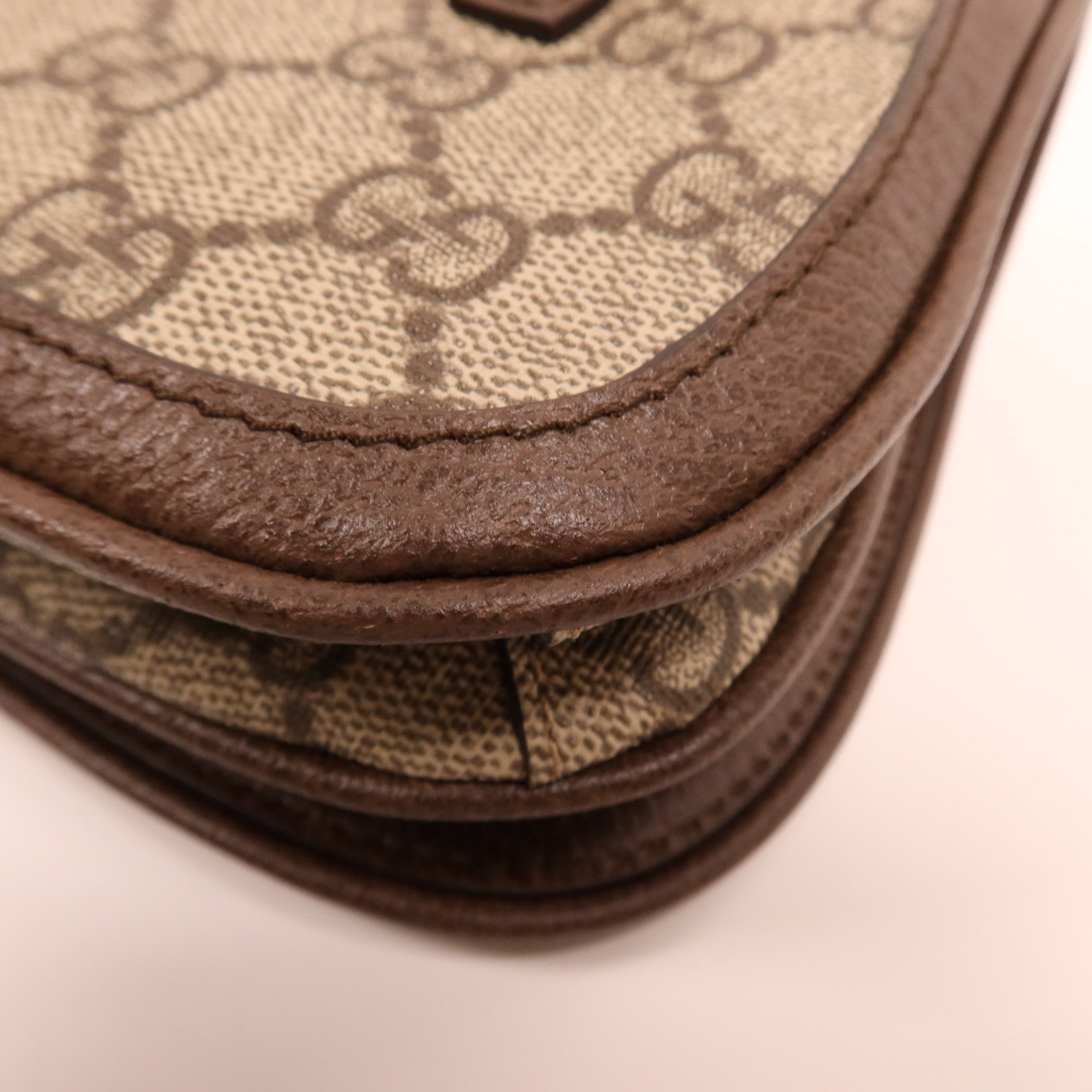 GUCCI 塗層帆布Blondie GG Belt Bag金扣腰包