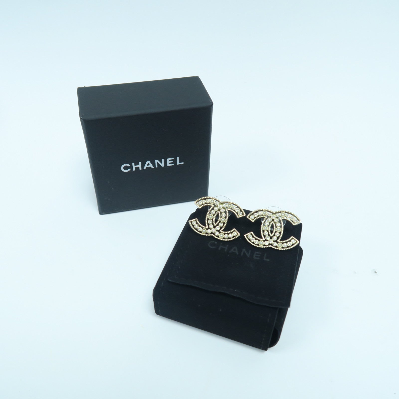 CHANEL 【激減優惠】金屬Earrings耳環金色