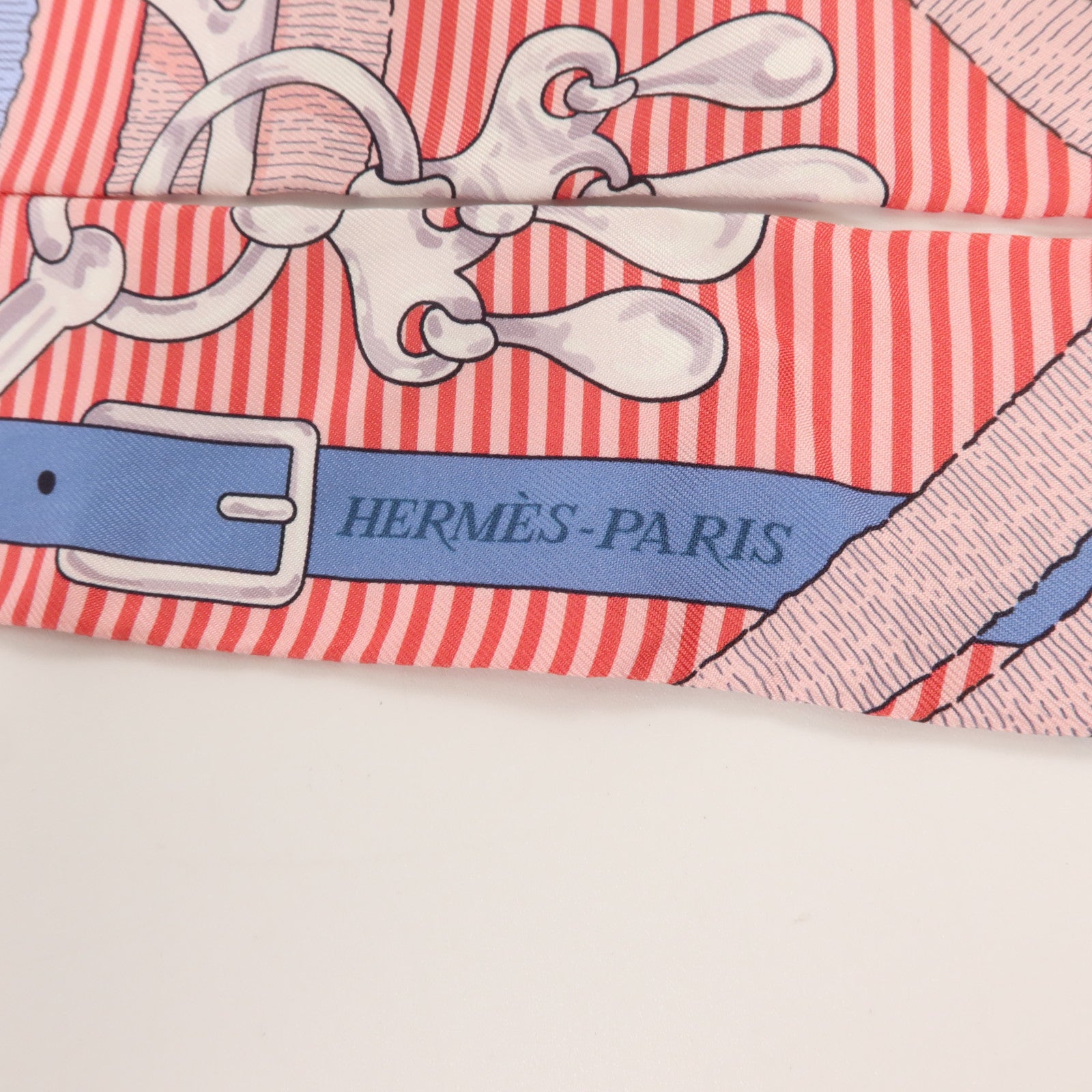 HERMES 絲質Twilly絲巾