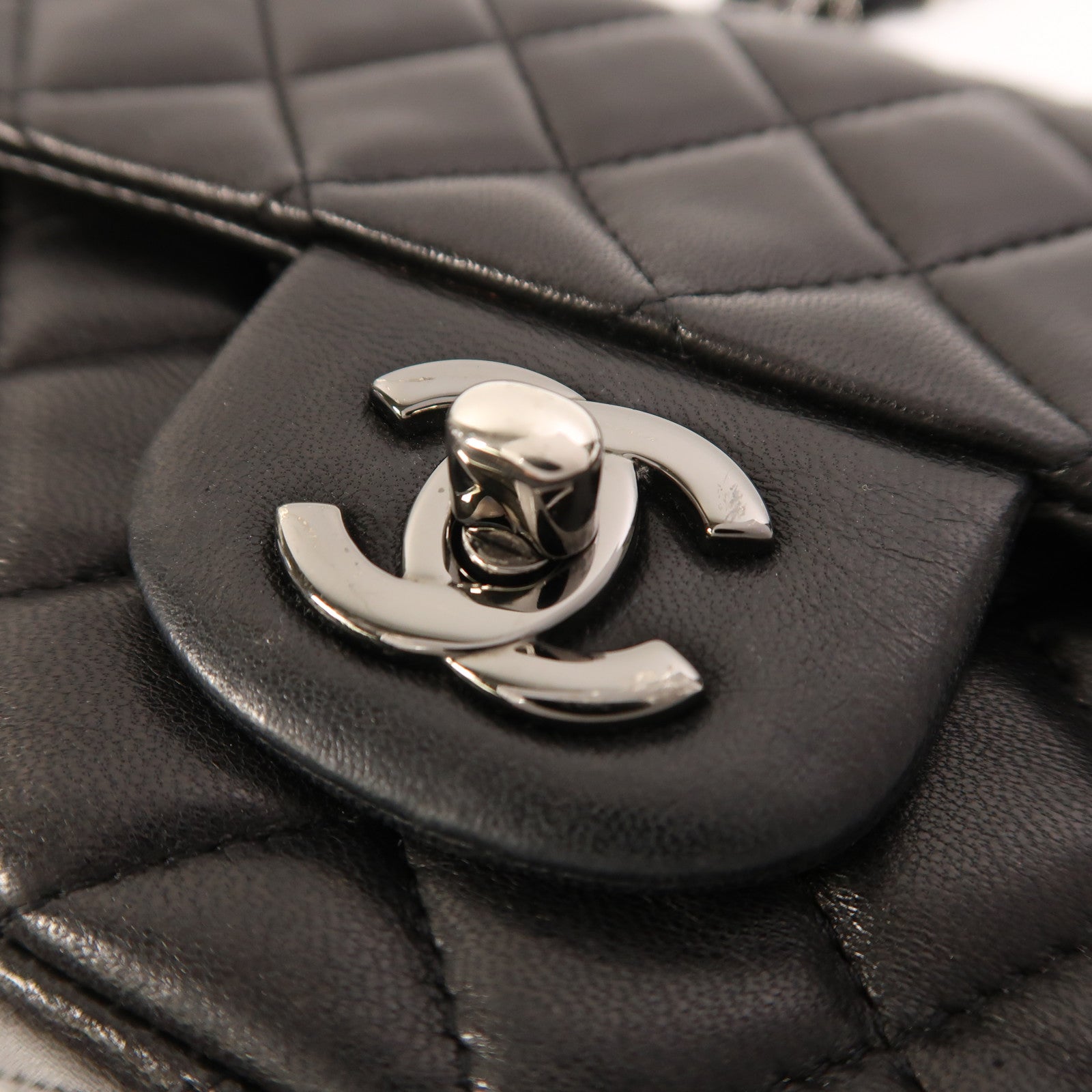CHANEL 羊皮皮革Mini Classic 20鏈帶肩背袋