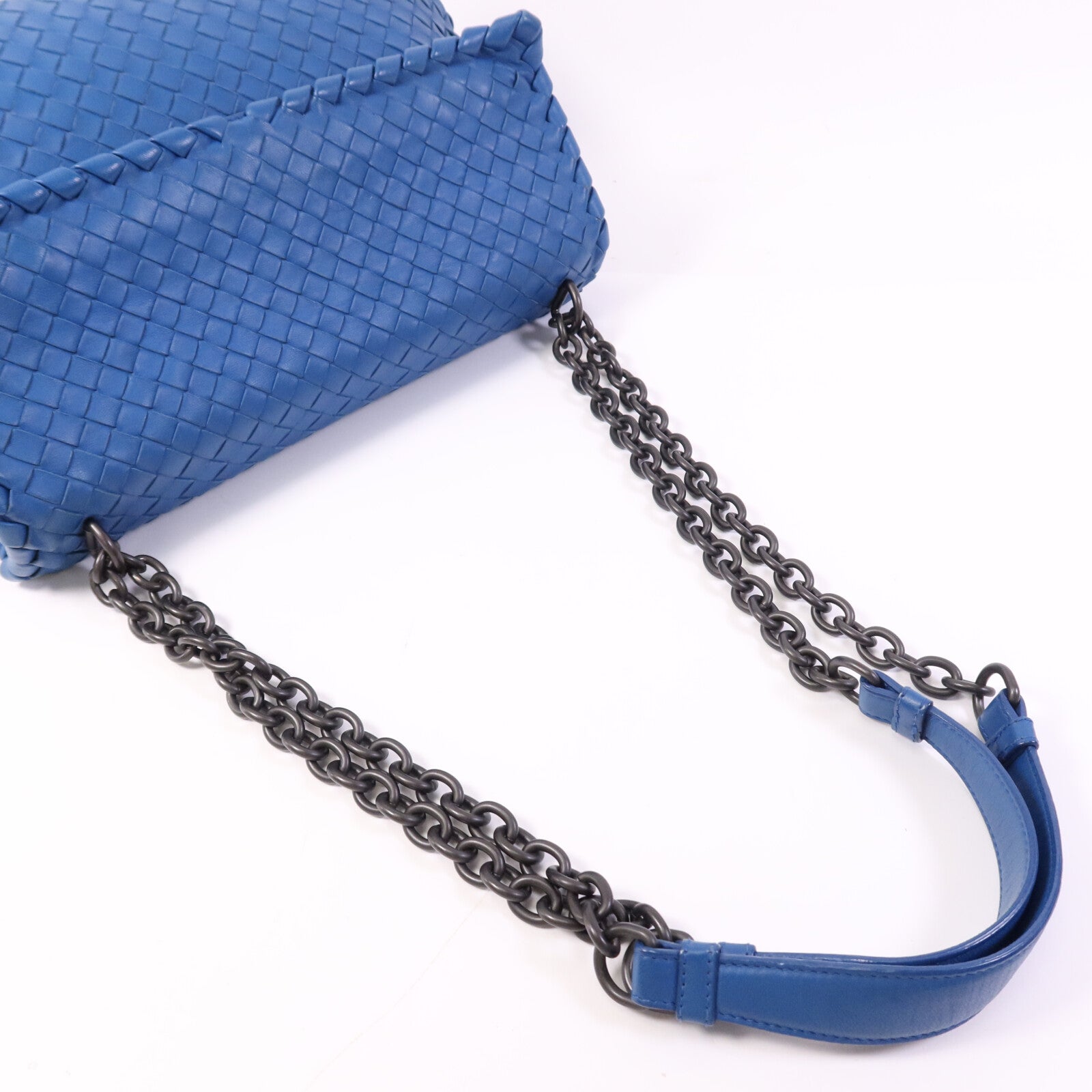 BOTTEGA VENETA 牛皮皮革Shoulder Bag鏈帶肩背袋