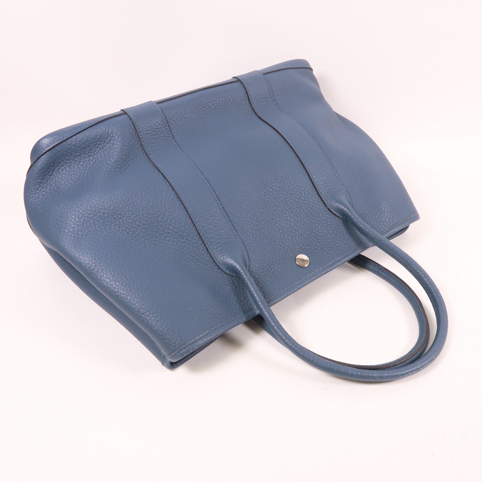 HERMES 【激減優惠】Clemence皮革 Garden Party PM肩背袋