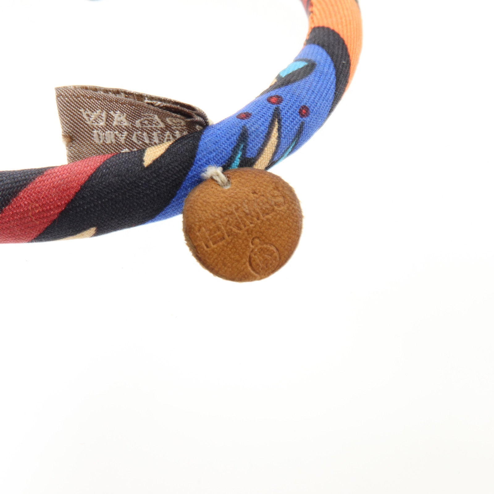 HERMES 絲質Petit H Silk Bracelet手鏈