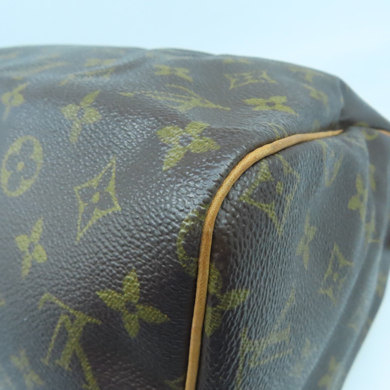 LOUIS VUITTON 【激減優惠】Monogram Speedy 30金扣手挽袋啡色