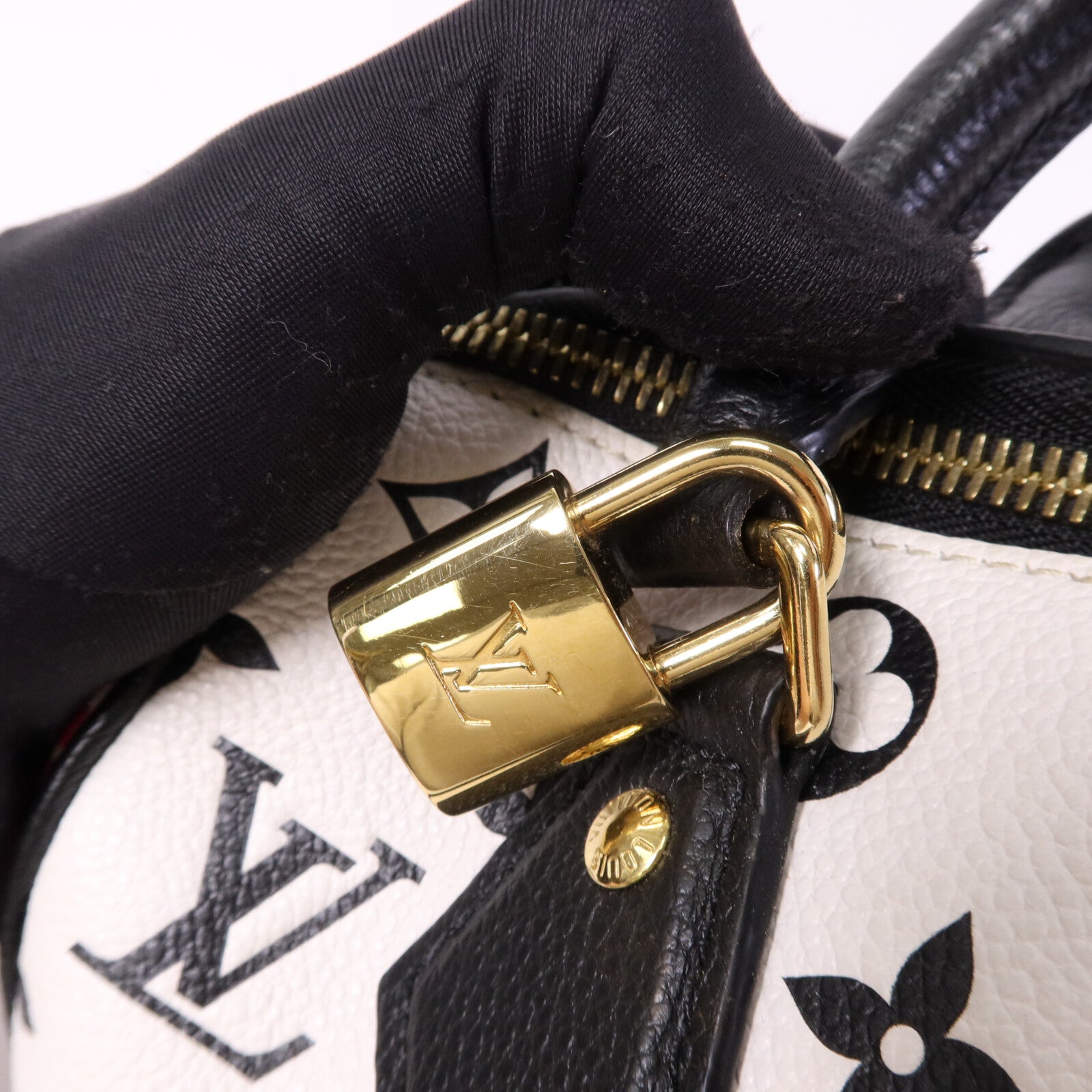 LOUIS VUITTON Monogram Empreinte Speedy Bandouliere 20金扣手挽肩背兩用袋