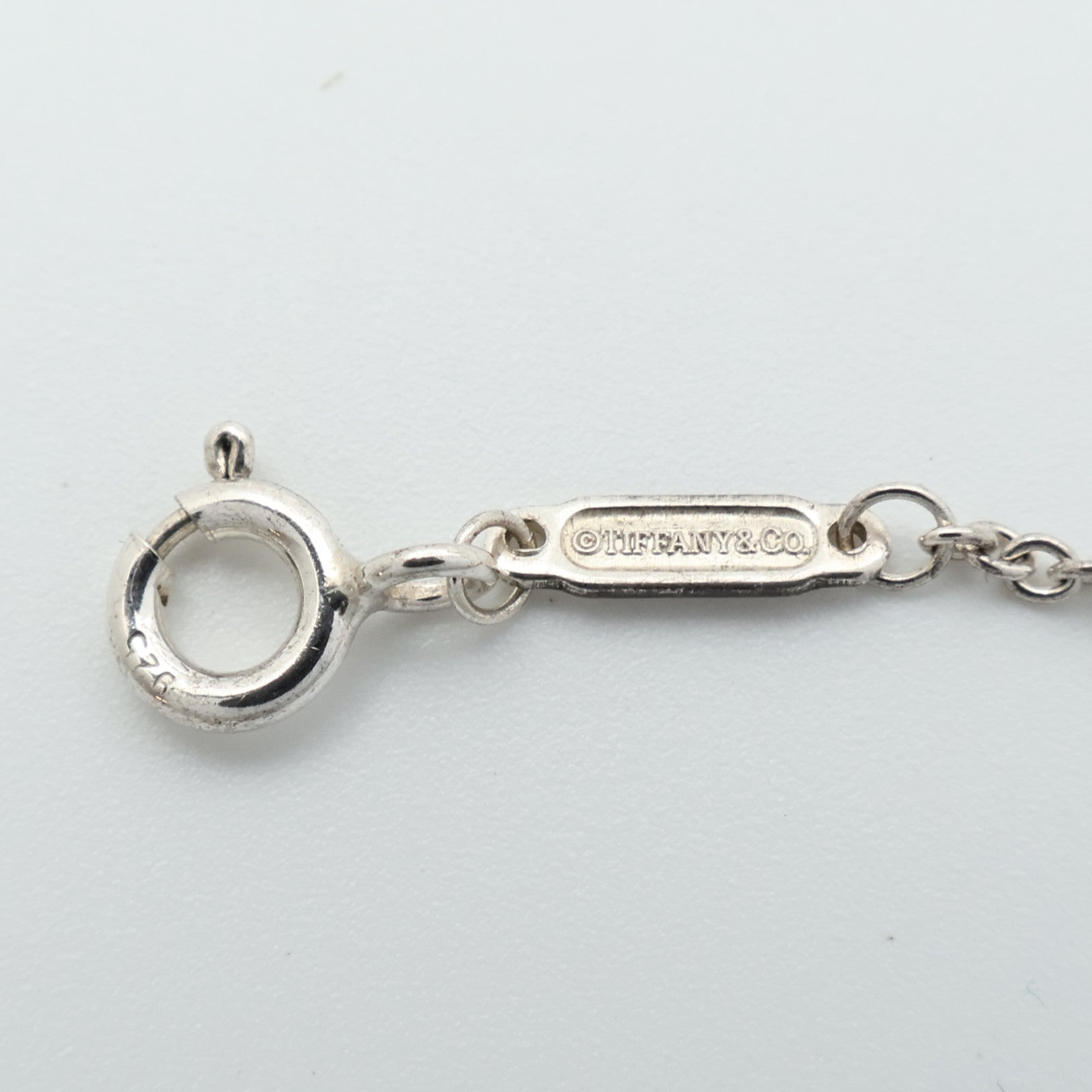 TIFFANY＆CO 925純銀/琺瑯Return To Tiffany Splash項鍊