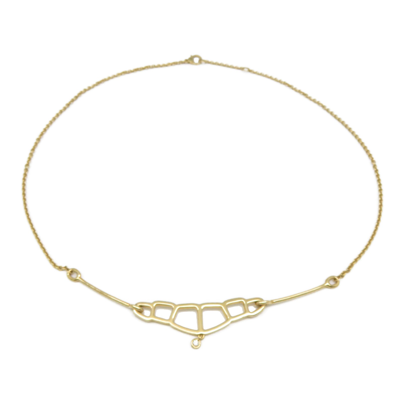 HERMES 【激減優惠】18K黃金Necklace項鍊金色