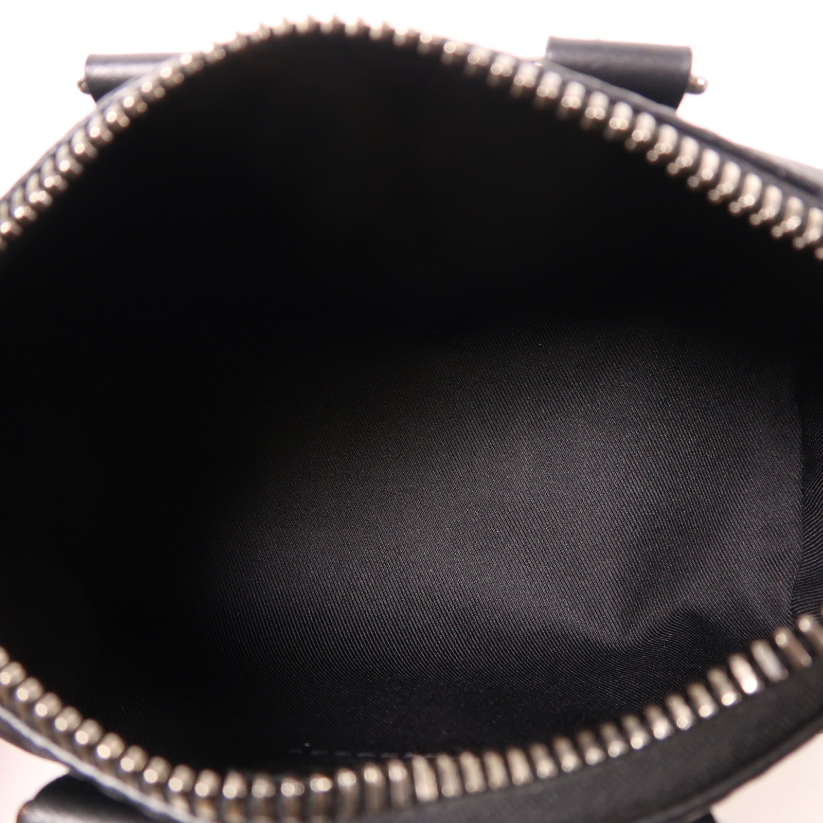LOUIS VUITTON Monogram Eclipse Keepall XS銀扣手挽肩背兩用袋黑色