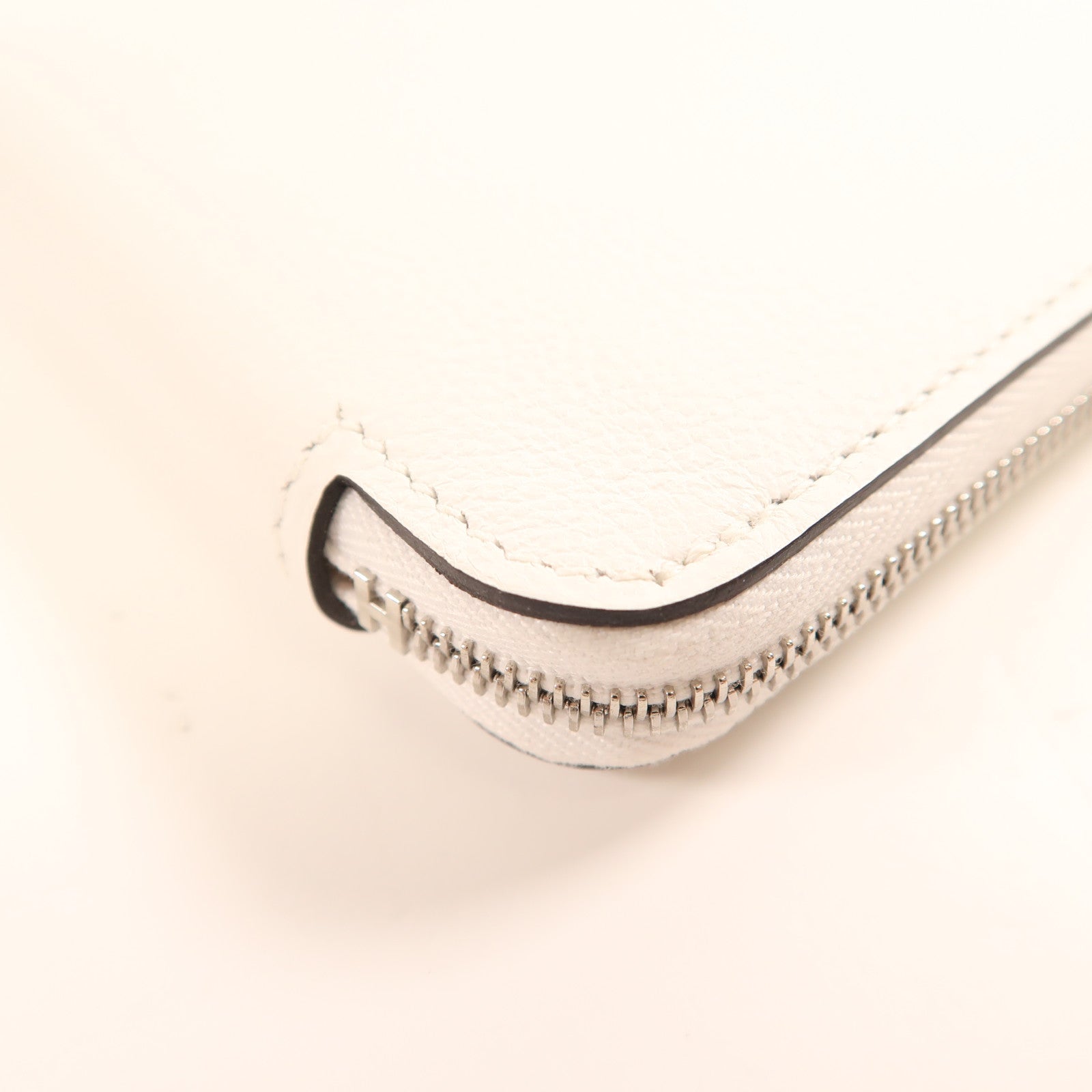 HERMES Evercolor皮革Silk'in Coin Purse銀扣錢包