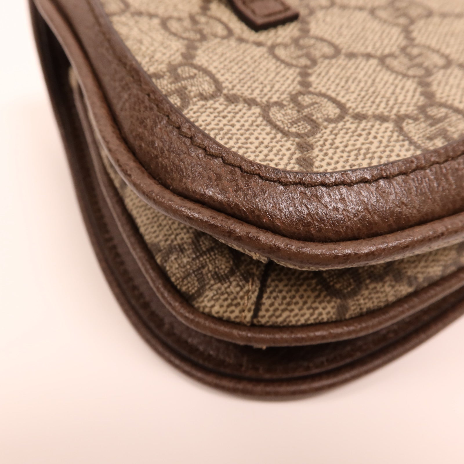 GUCCI 塗層帆布Blondie GG Belt Bag金扣腰包