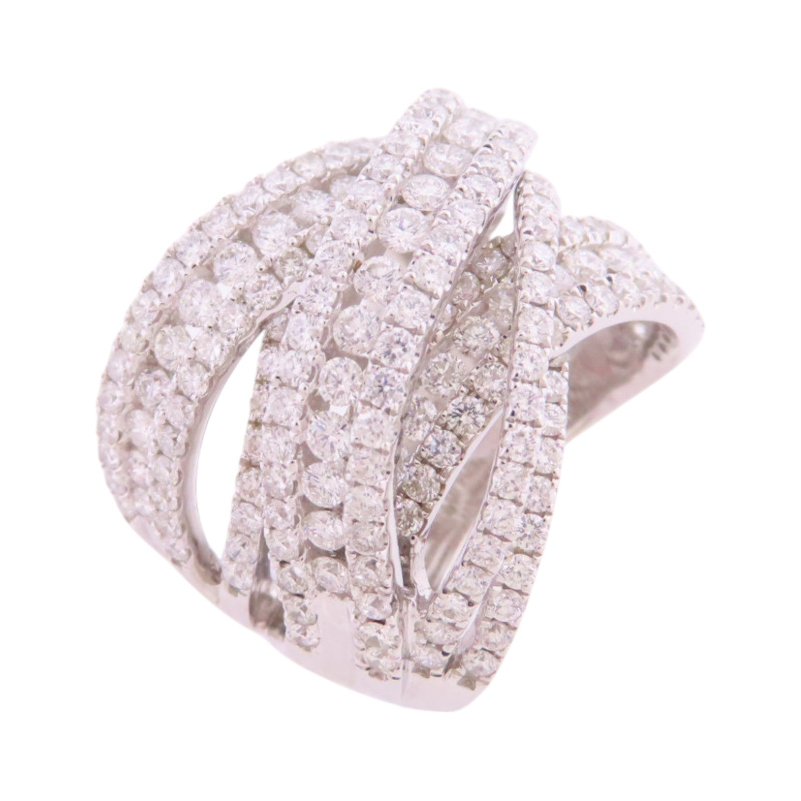 JEWELRY 18K白金/鑽石Diamond Ring戒指US#7