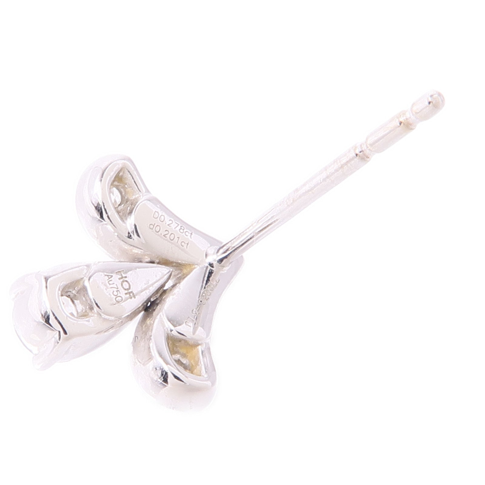 JEWELRY 18K白金Diamond Earrings鑽石耳環