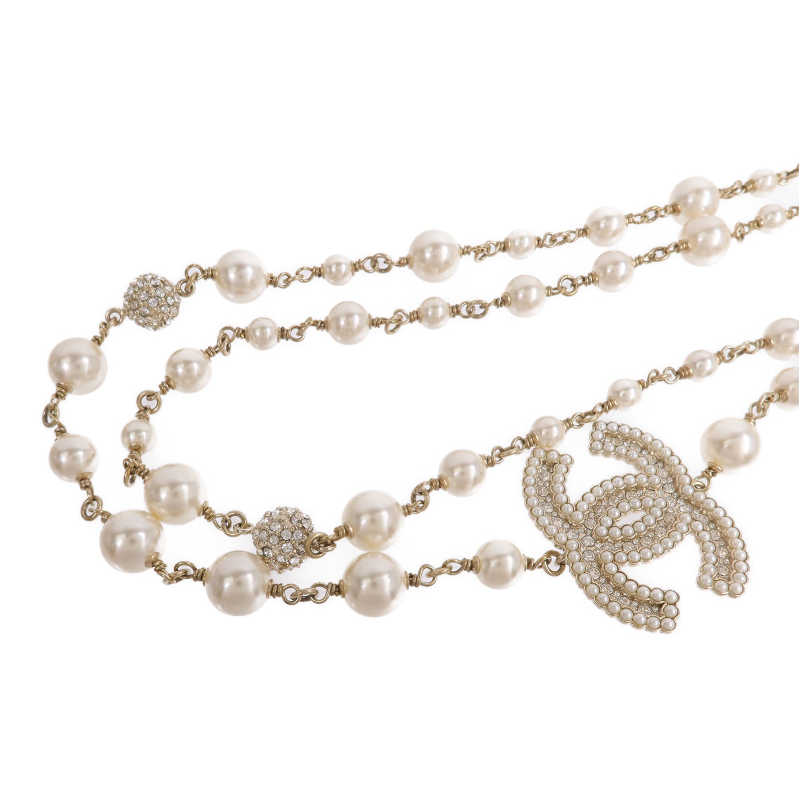 CHANEL PVC/金屬Necklace項鍊