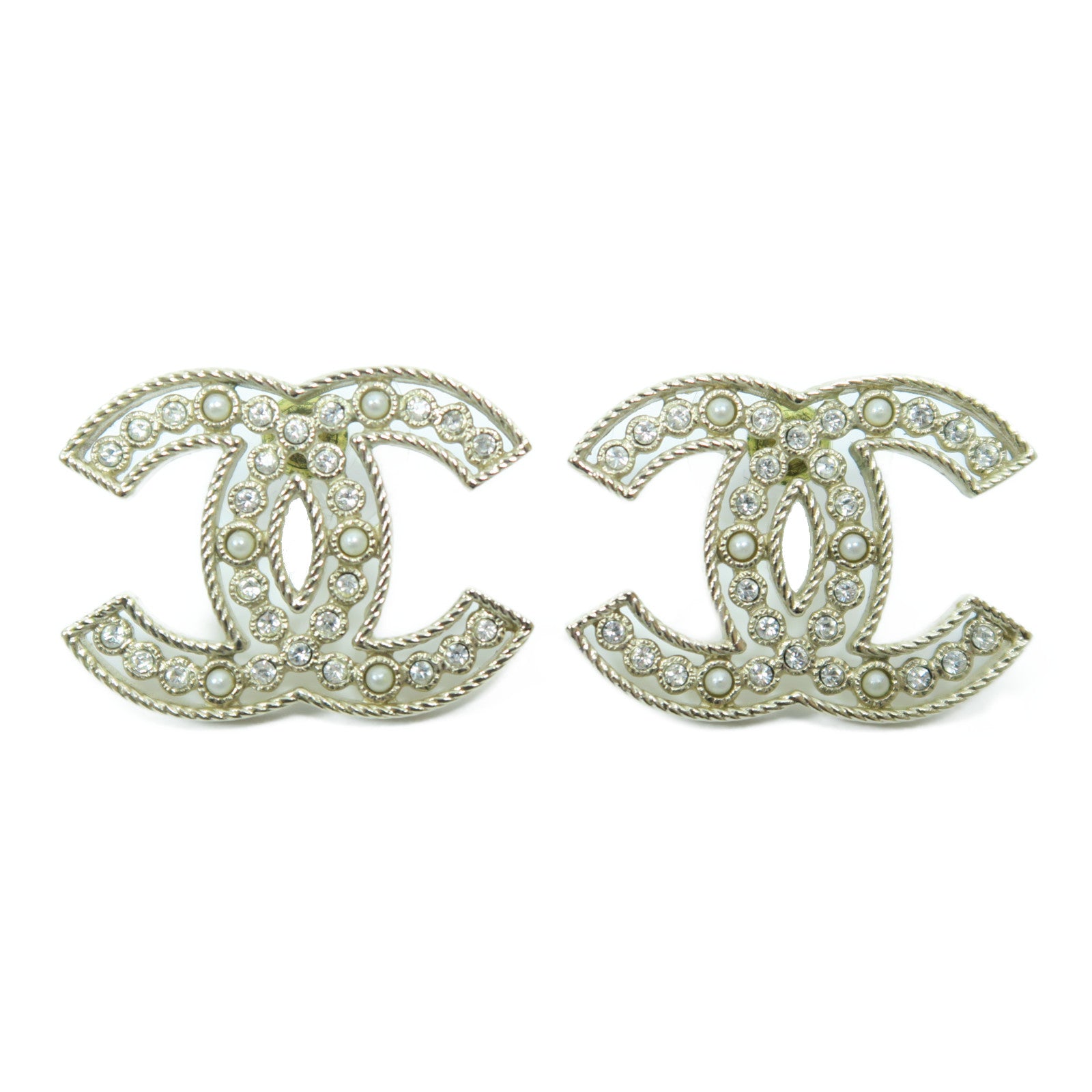 CHANEL 【激減優惠】金屬Earrings耳環金色