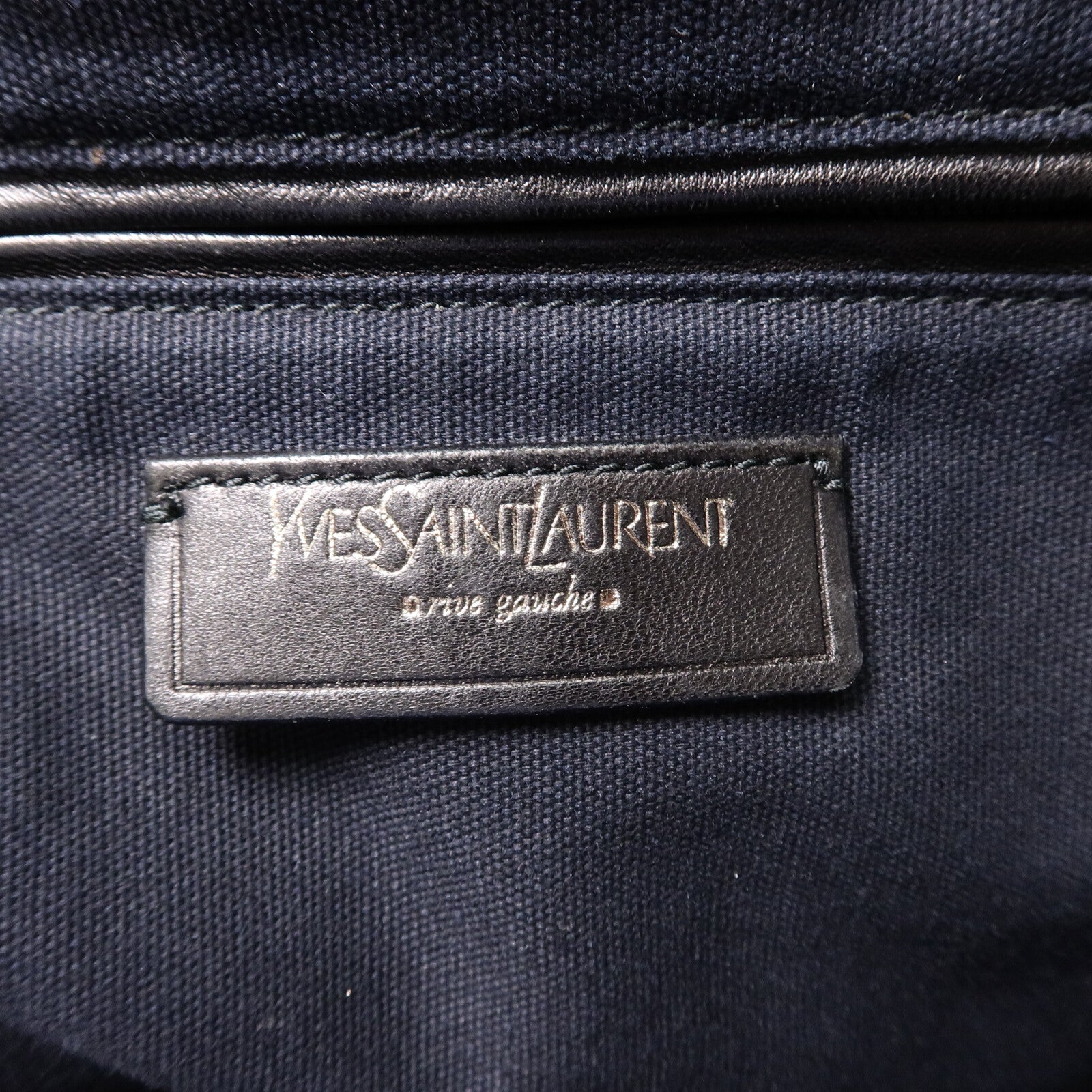 YVES SAINT LAURENT 牛皮皮革Hand Bag手挽袋