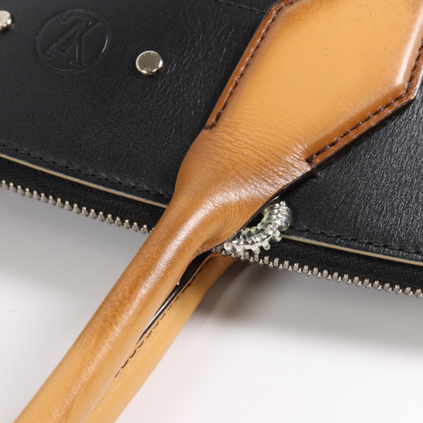 LOUIS VUITTON 牛皮皮革City Steamer MM World Tour Collection手挽肩背兩用袋