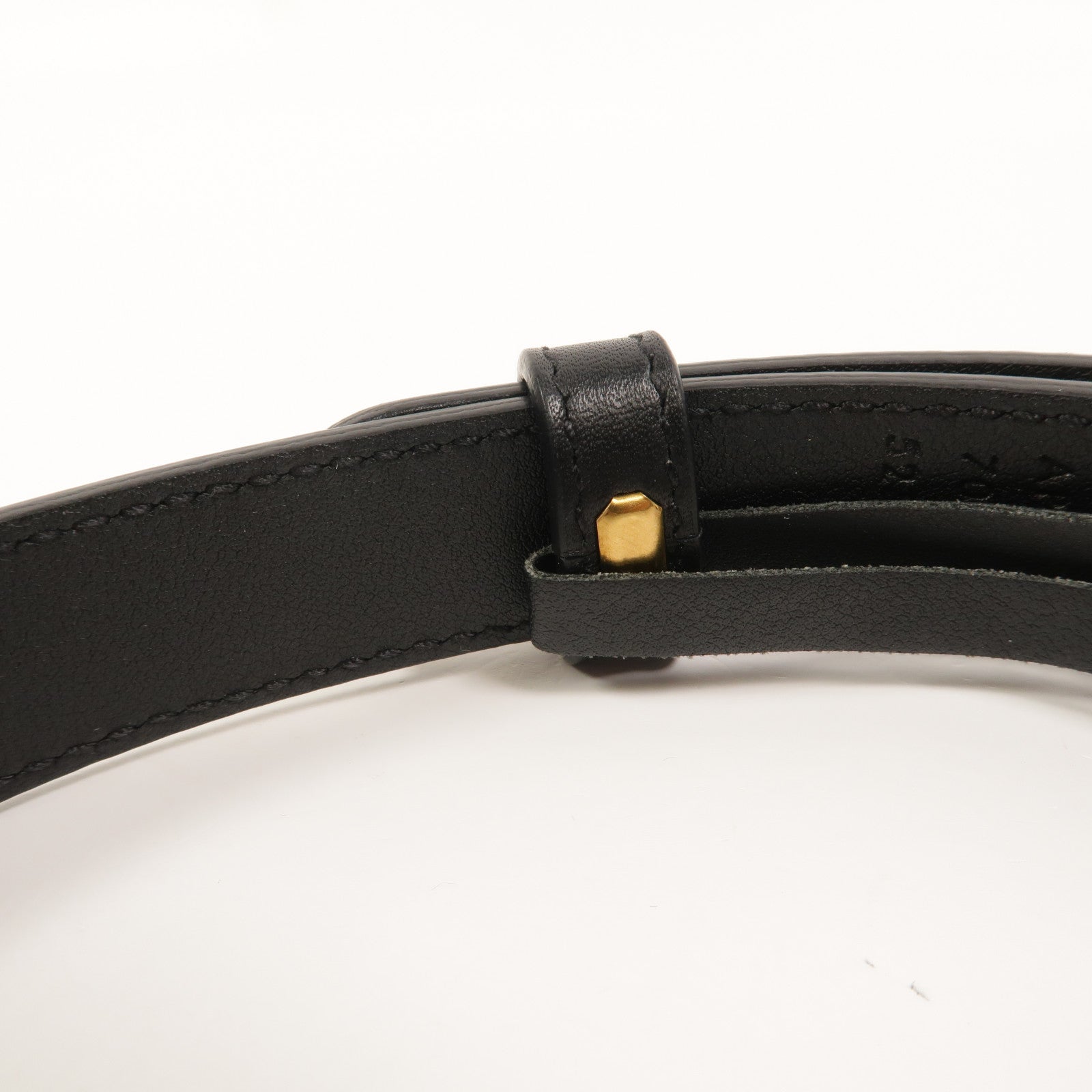 GUCCI 牛皮皮革GG Marmont Thin Belt皮帶