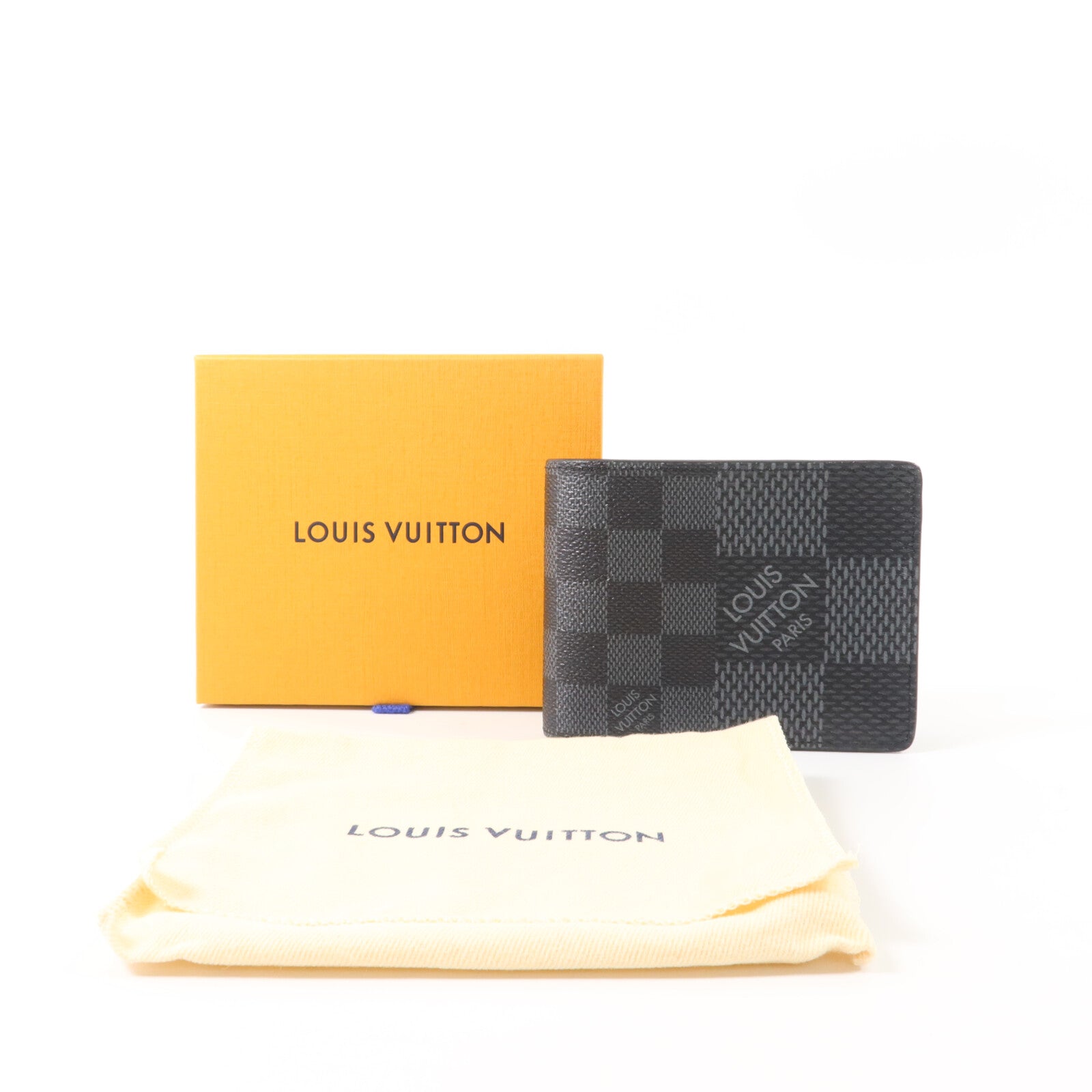 LOUIS VUITTON Damier Graphite Multiple Wallet錢包