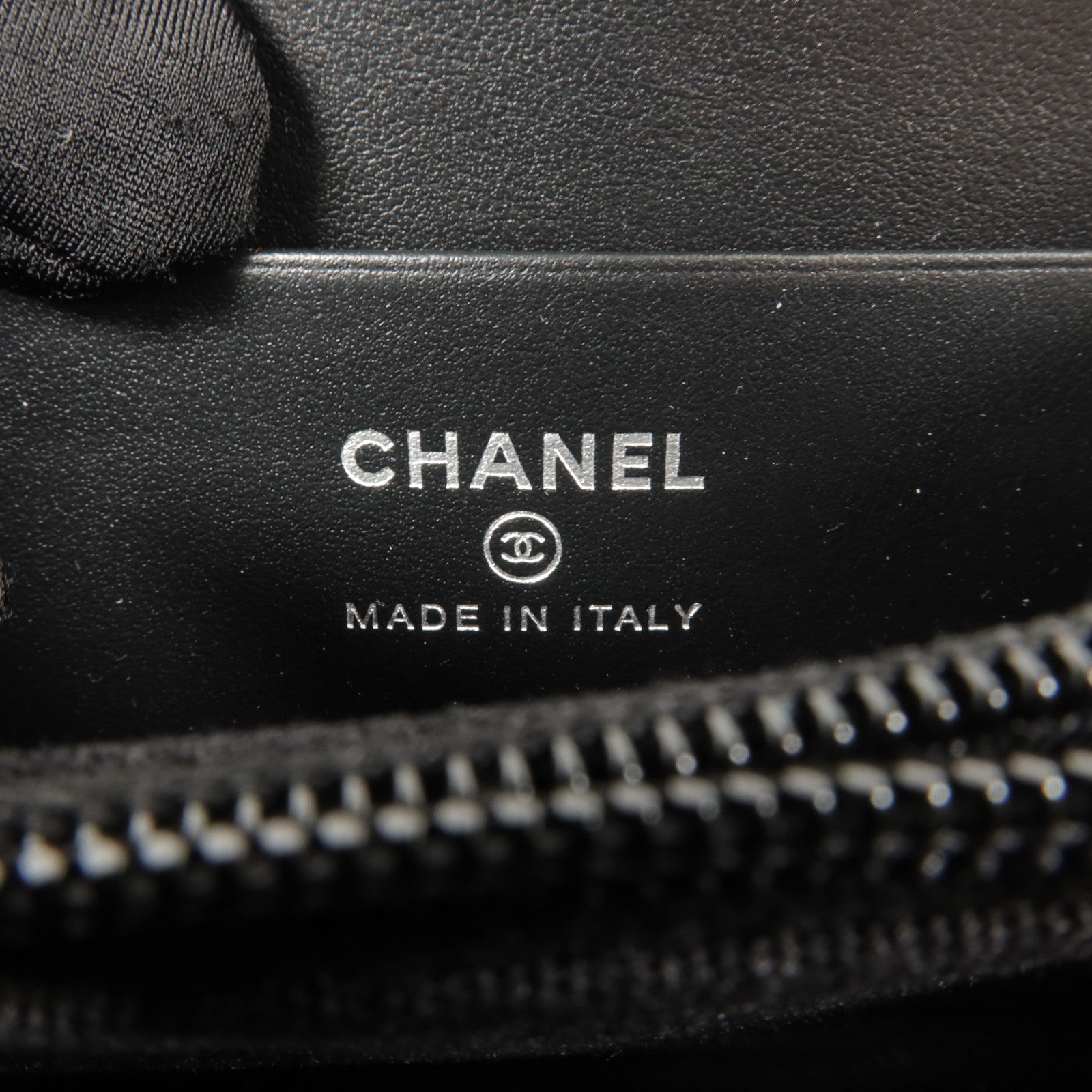CHANEL 牛皮皮革Zipped Coin Card Holder錢包