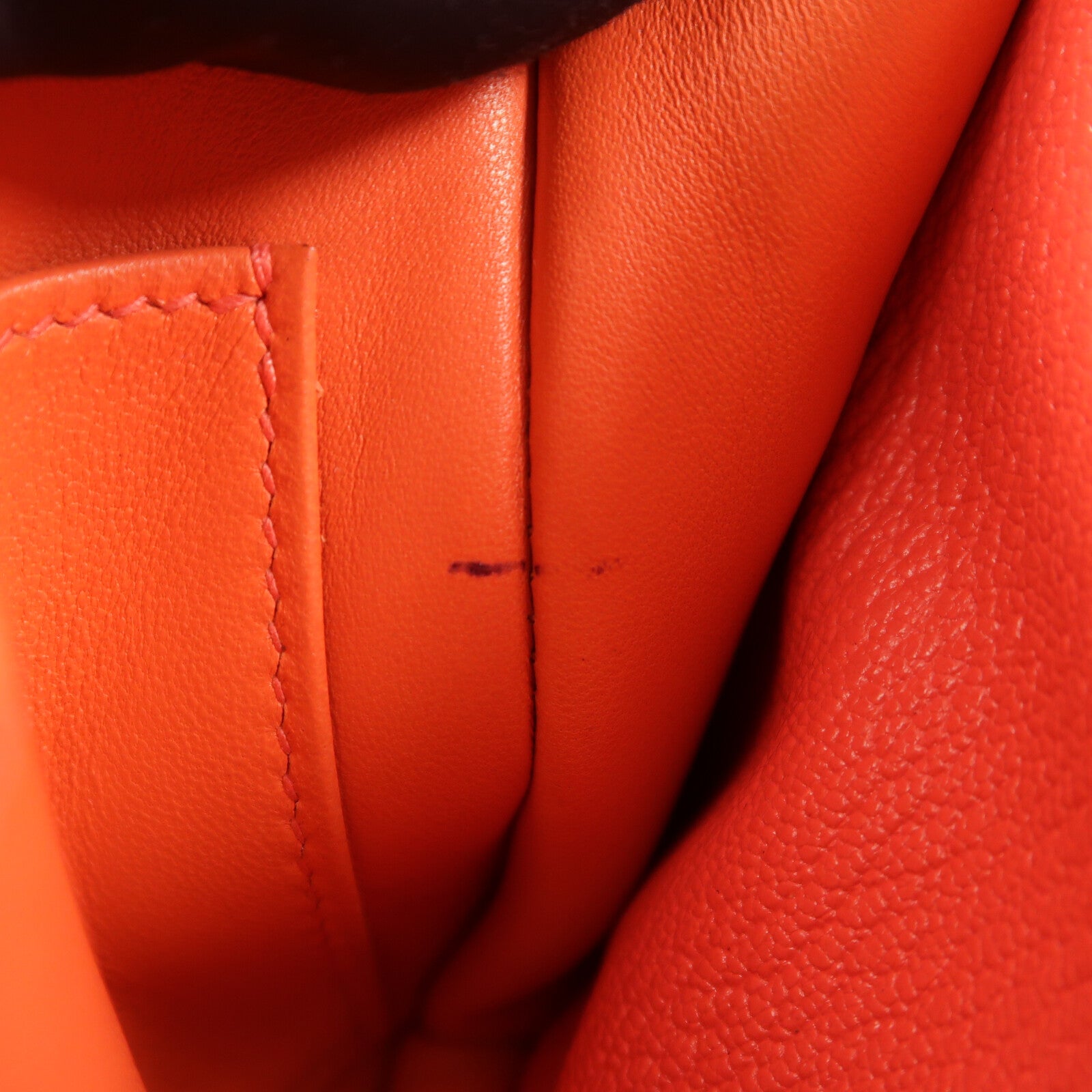 HERMES Chevre皮革Constance Mini肩背袋Rose Jaipur