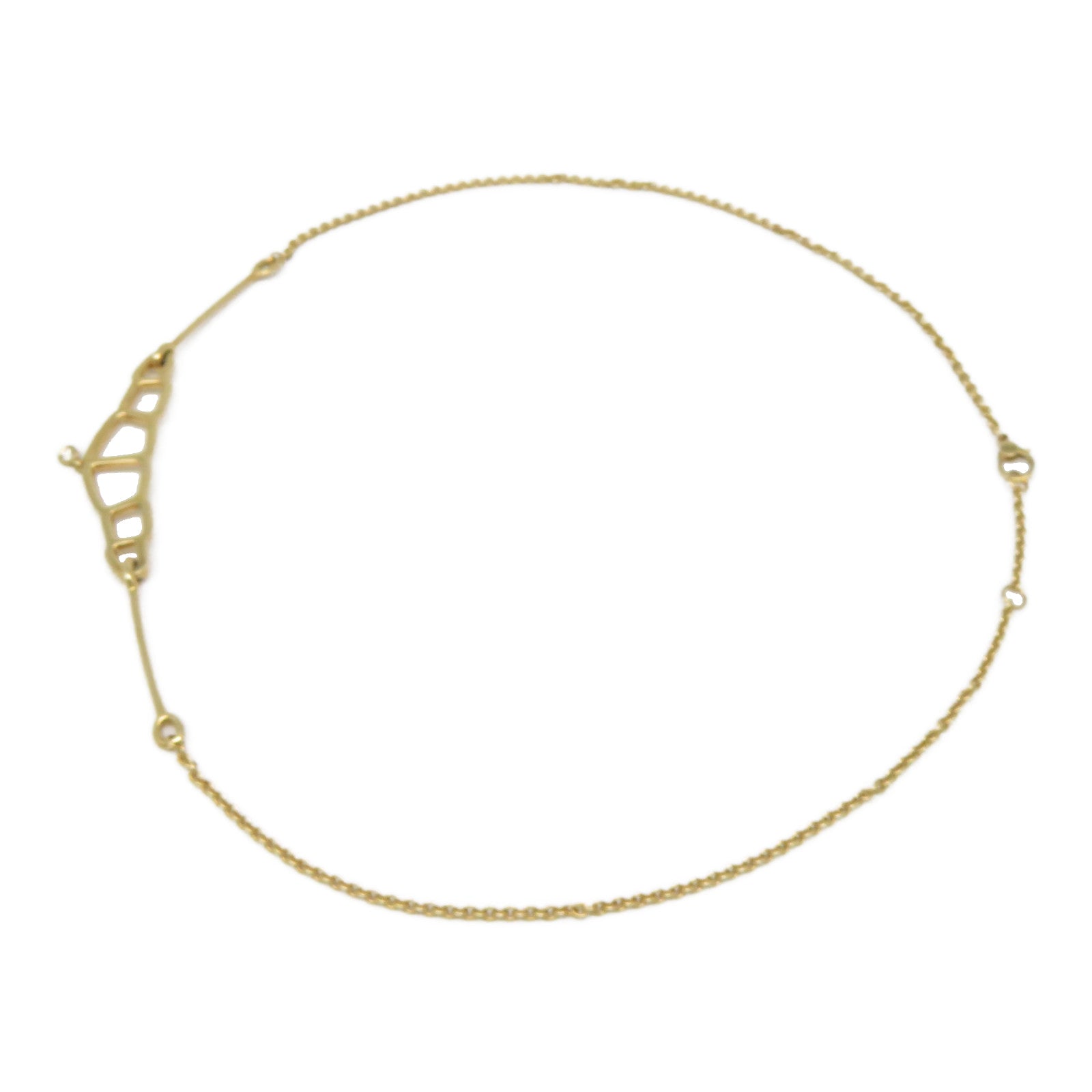 HERMES 【激減優惠】18K黃金Necklace項鍊金色