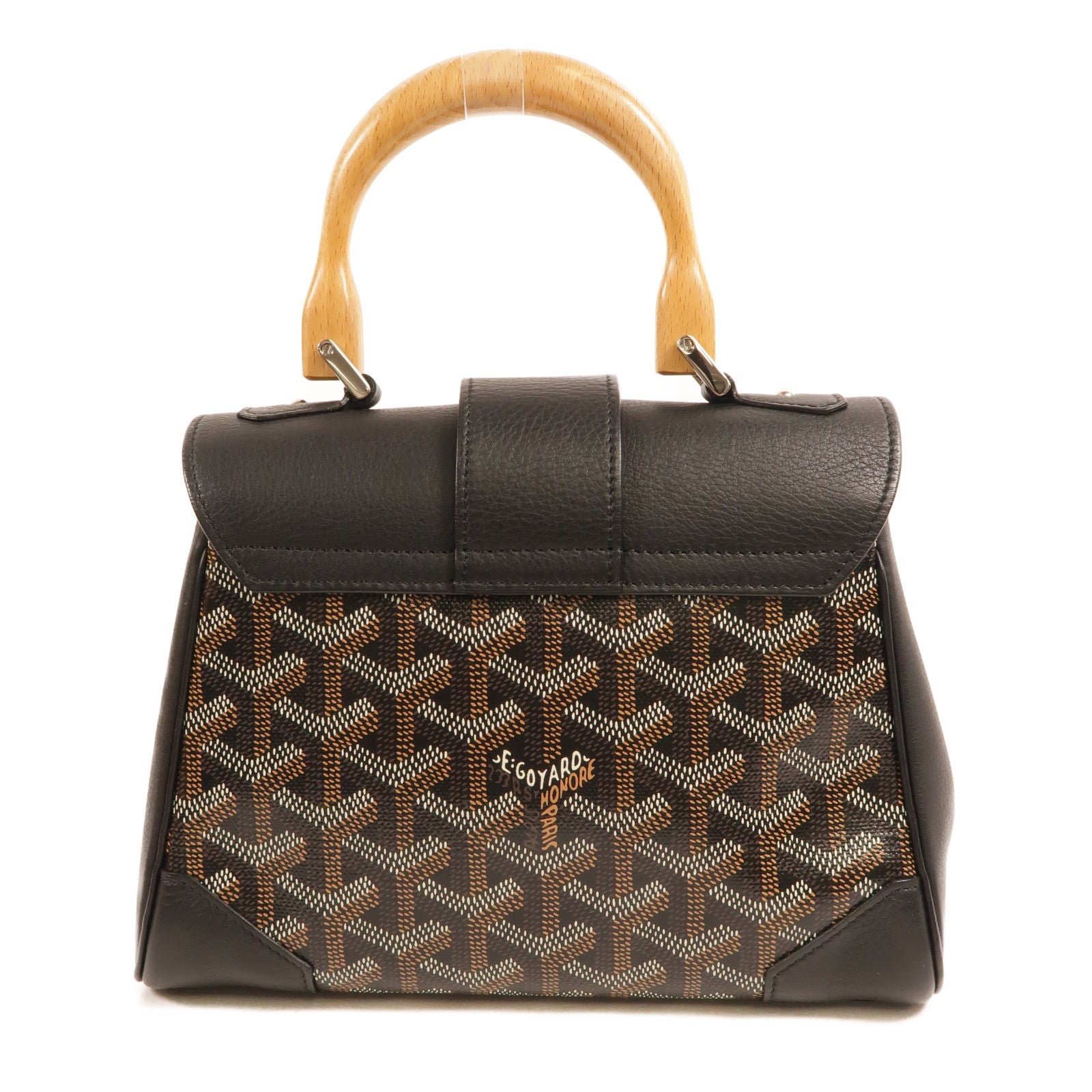 GOYARD 塗層帆布Saigon Souple Mini手挽肩背兩用袋