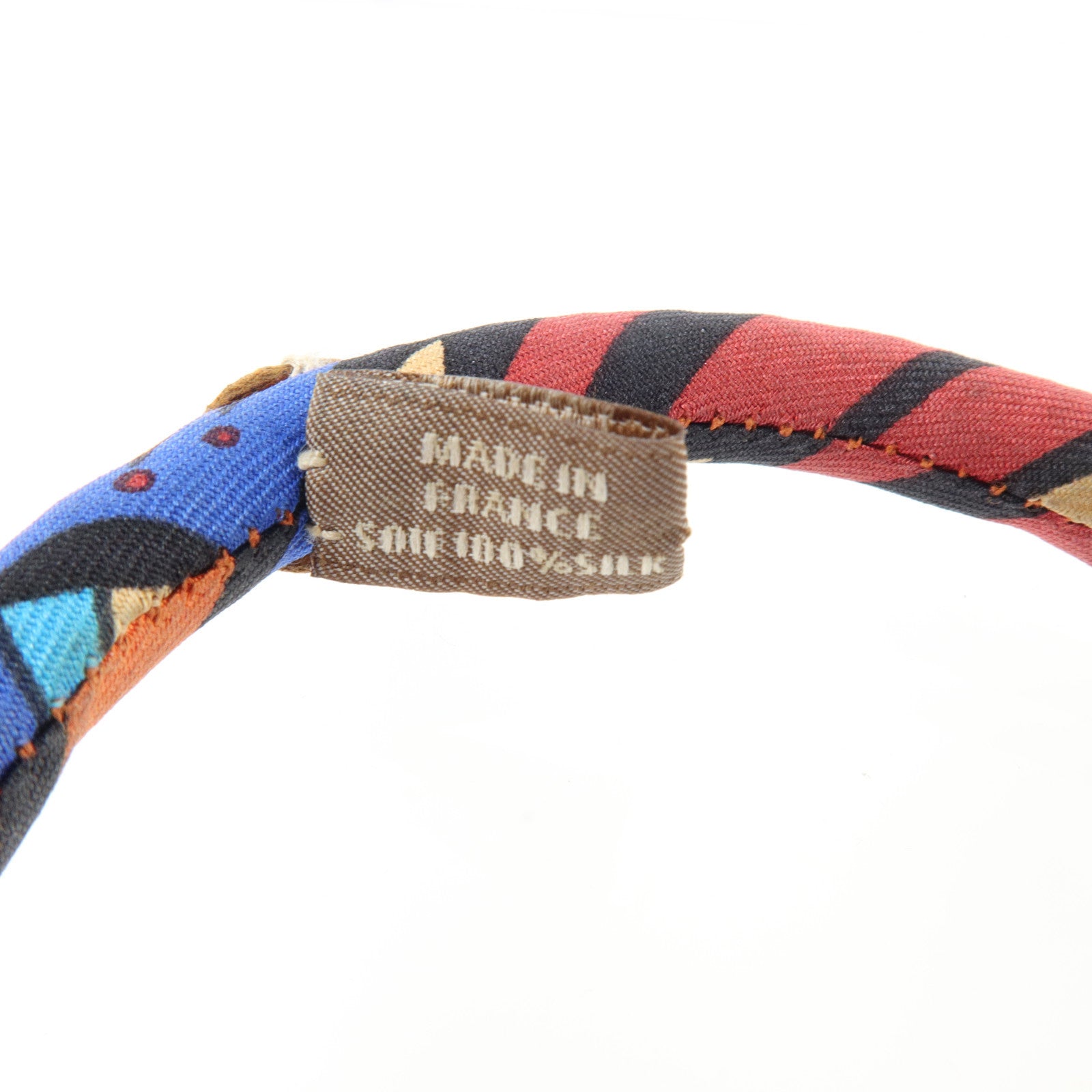HERMES 絲質Petit H Silk Bracelet手鏈