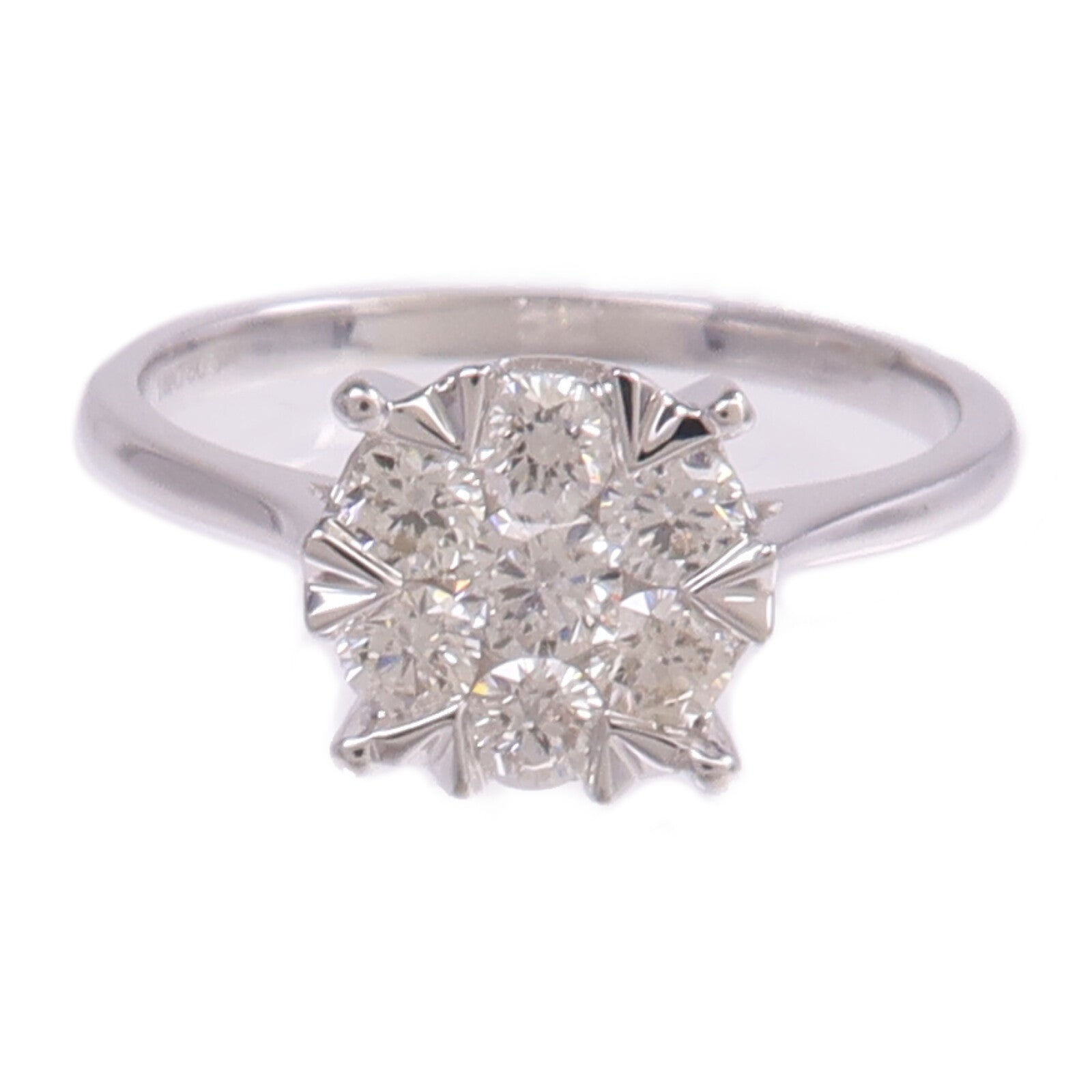 JEWELRY 18K白金Diamond Ring鑽石戒指US#6