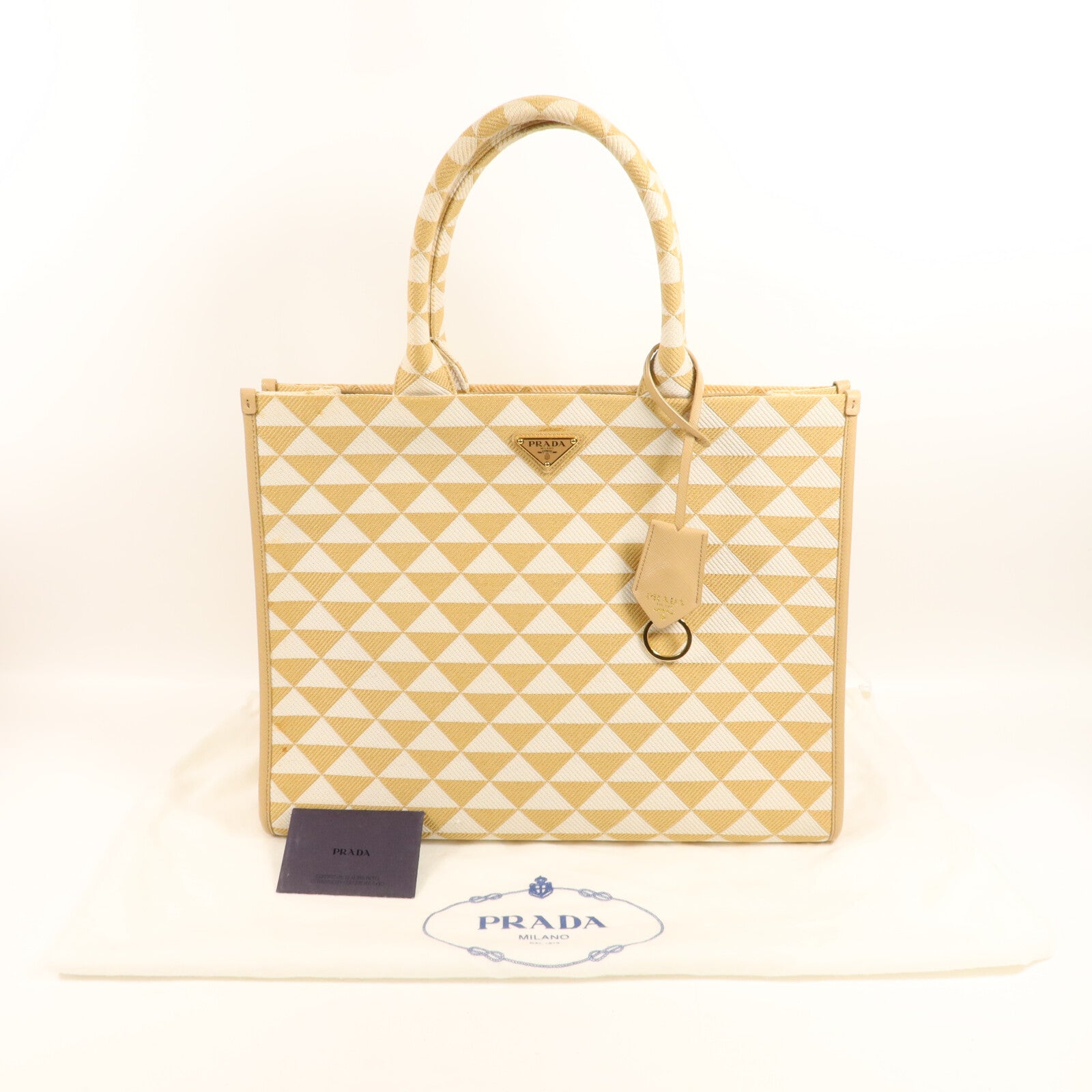 PRADA 帆布Symbole Tote手挽袋