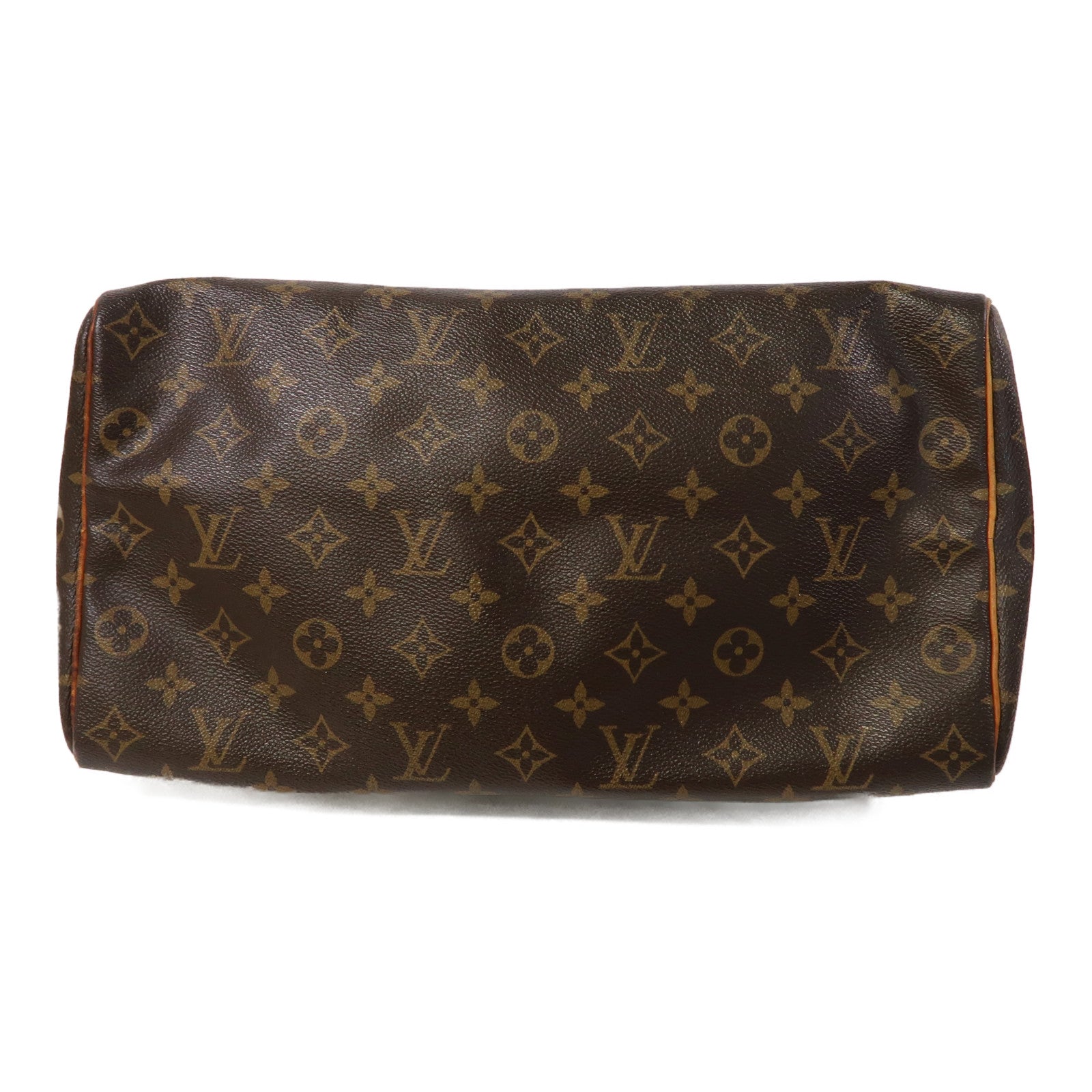 LOUIS VUITTON 【激減優惠】Monogram Speedy 35金扣手挽袋啡色