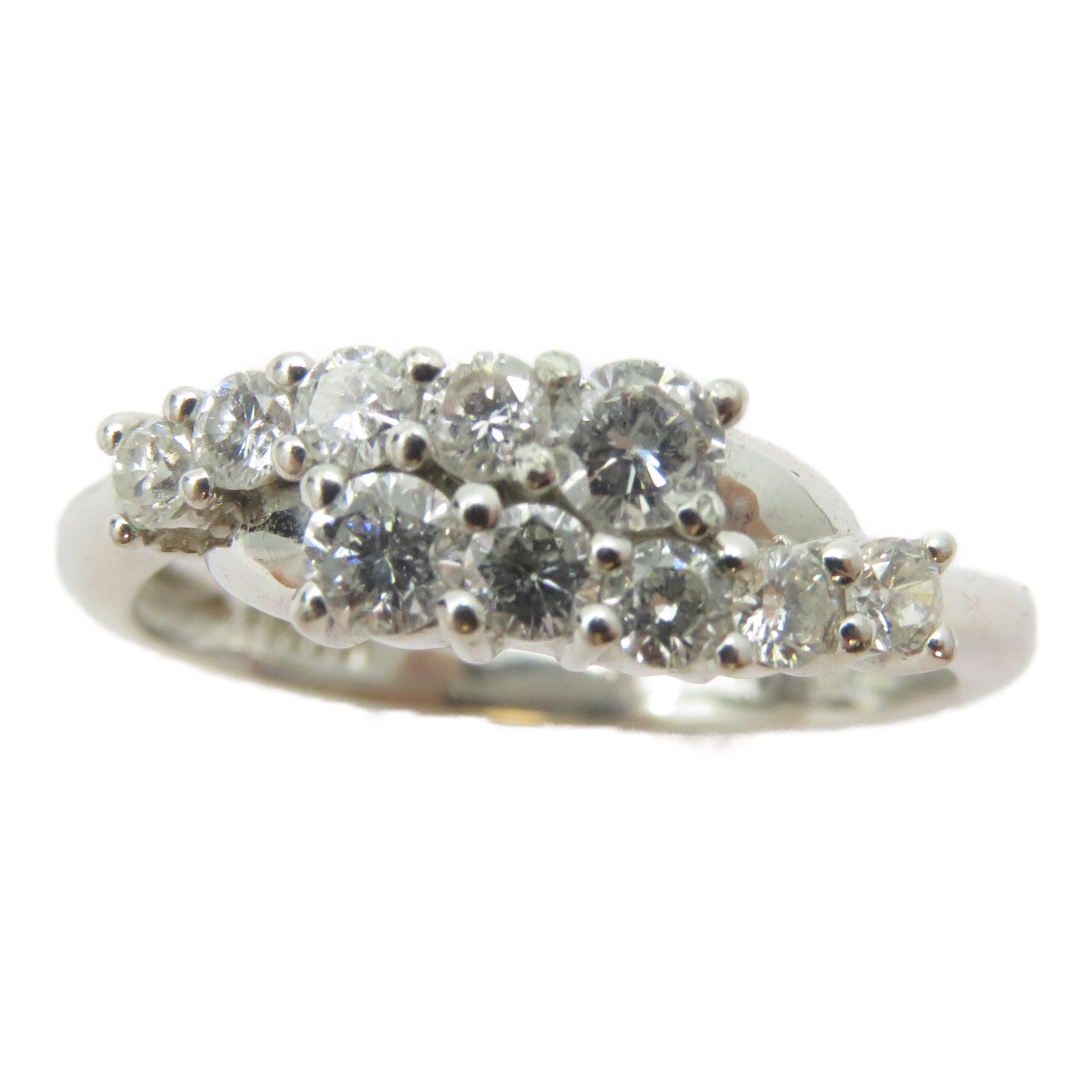 JEWELRY (PRICE DOWN) 0.50ct Diamond Ring Platinum PT950 Platinum US#6.25