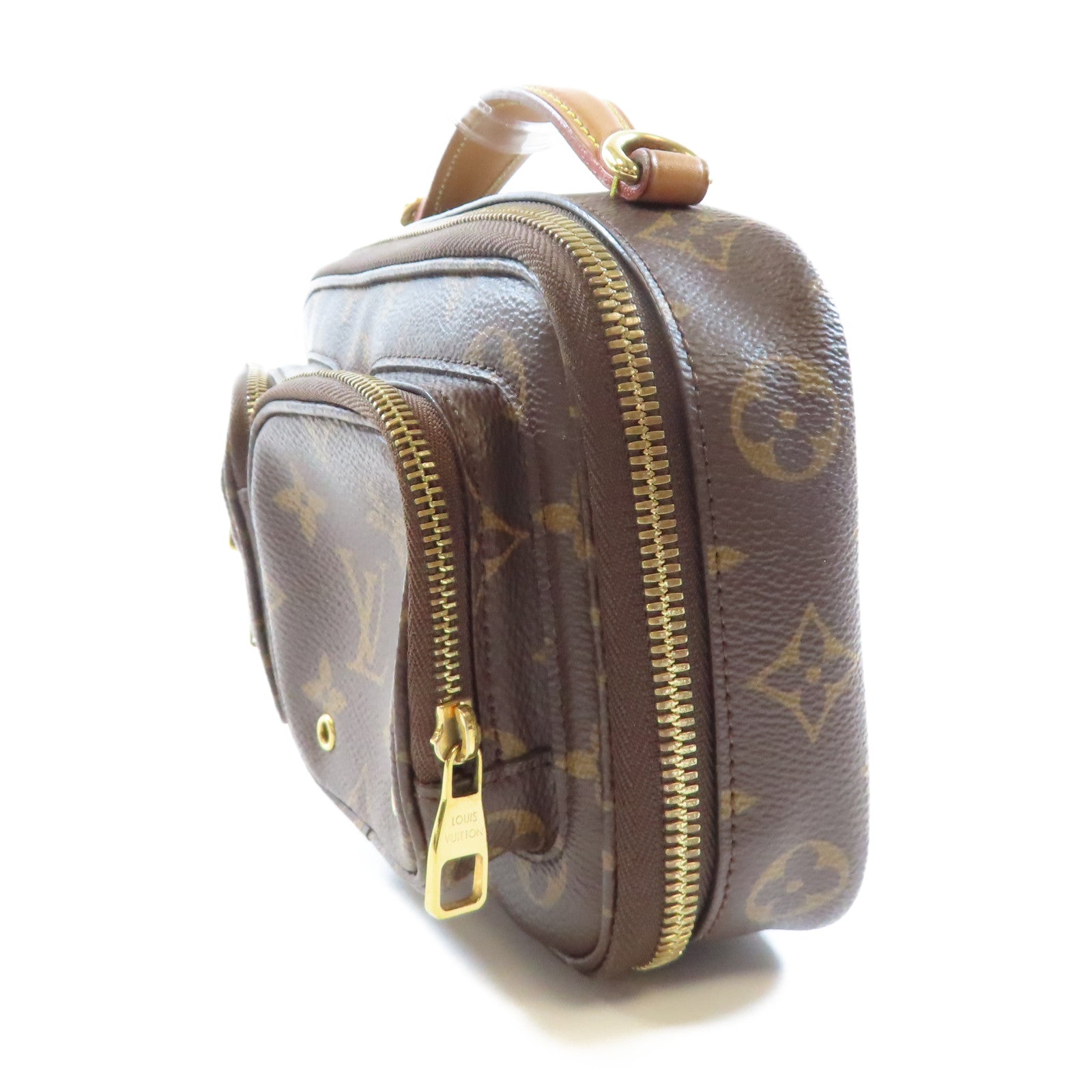 LOUIS VUITTON LV GHW Utility 2 Way Shoulder Bag Handbag M80446 Monogram Brown