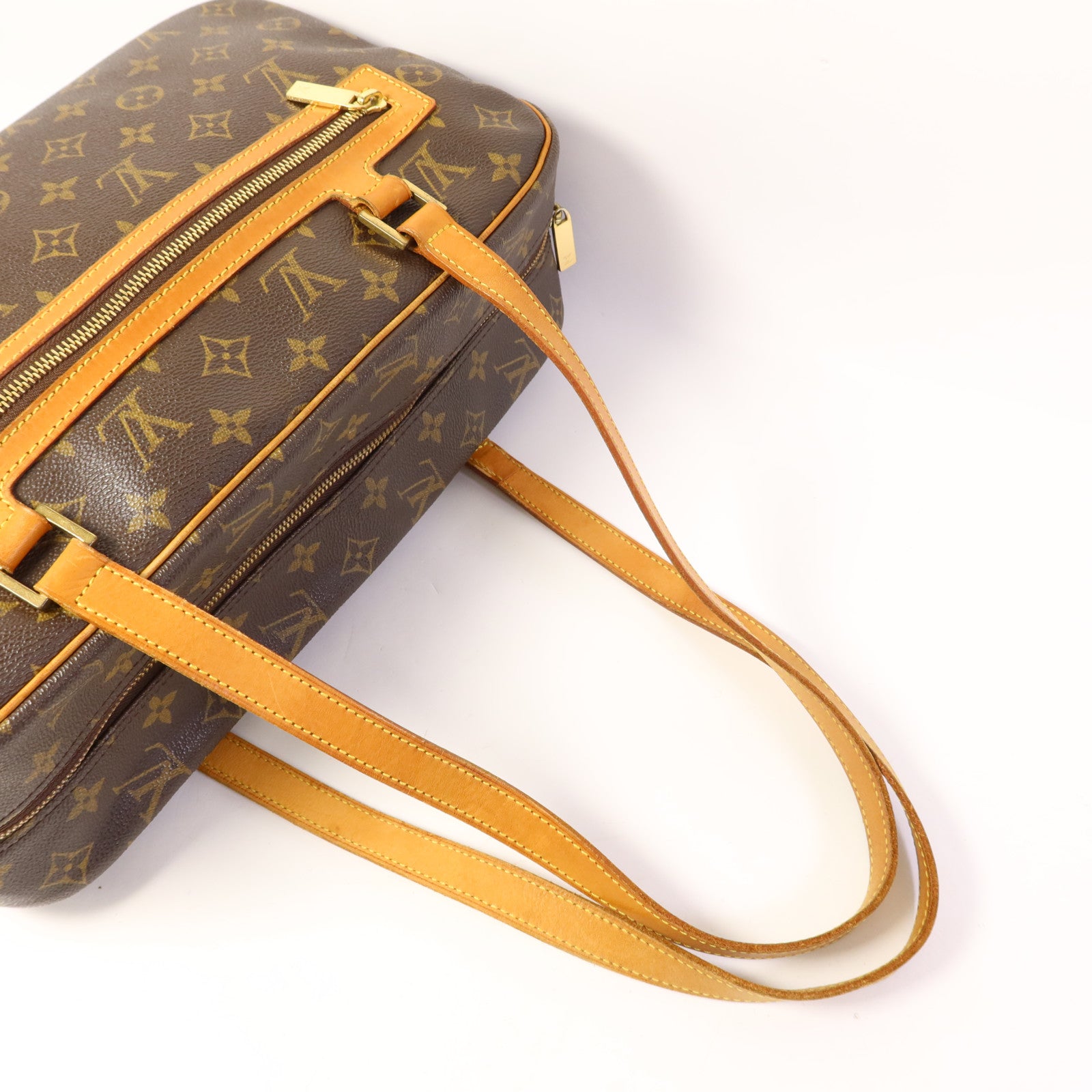 LOUIS VUITTON Monogram Cite GM金扣肩背袋