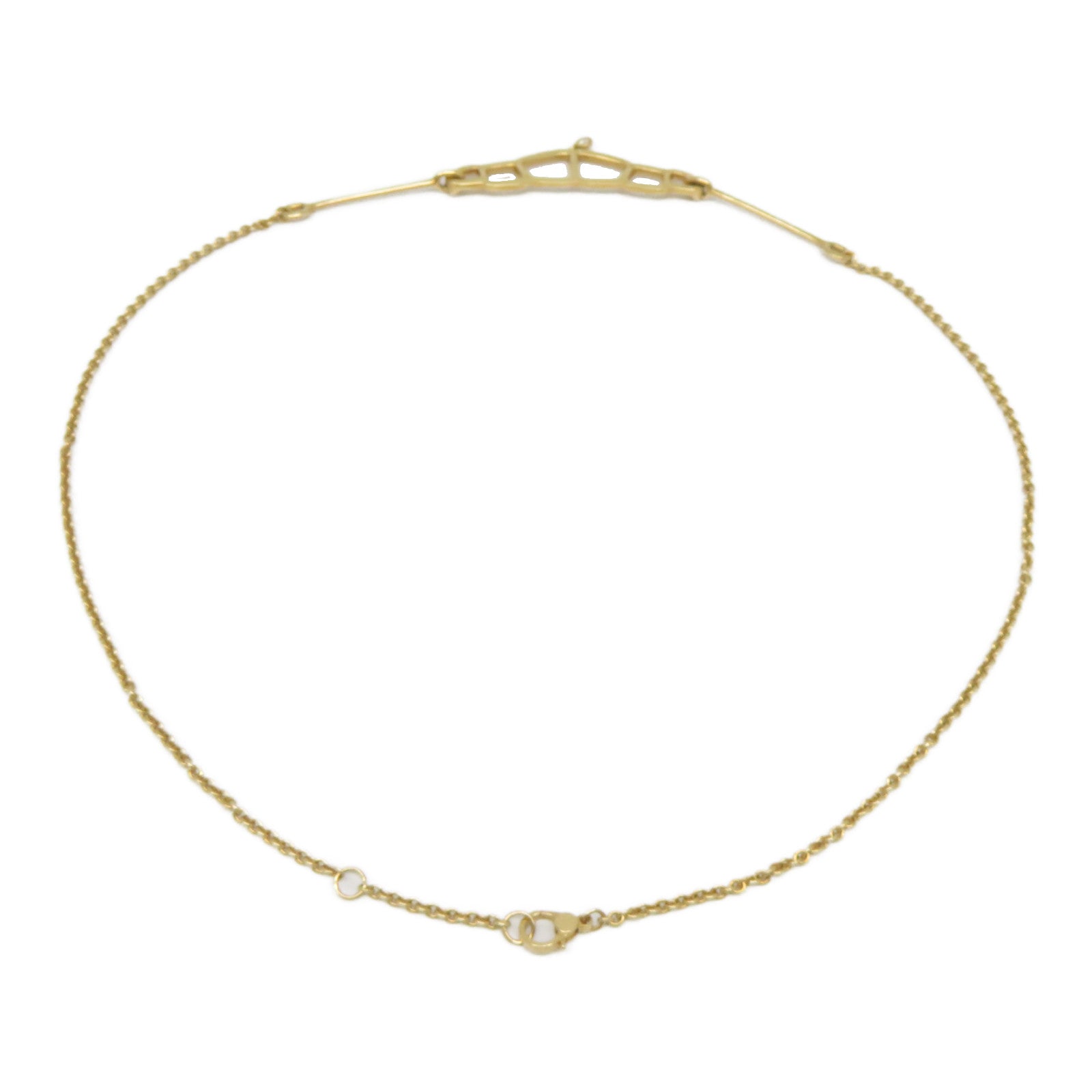 HERMES 【激減優惠】18K黃金Necklace項鍊金色