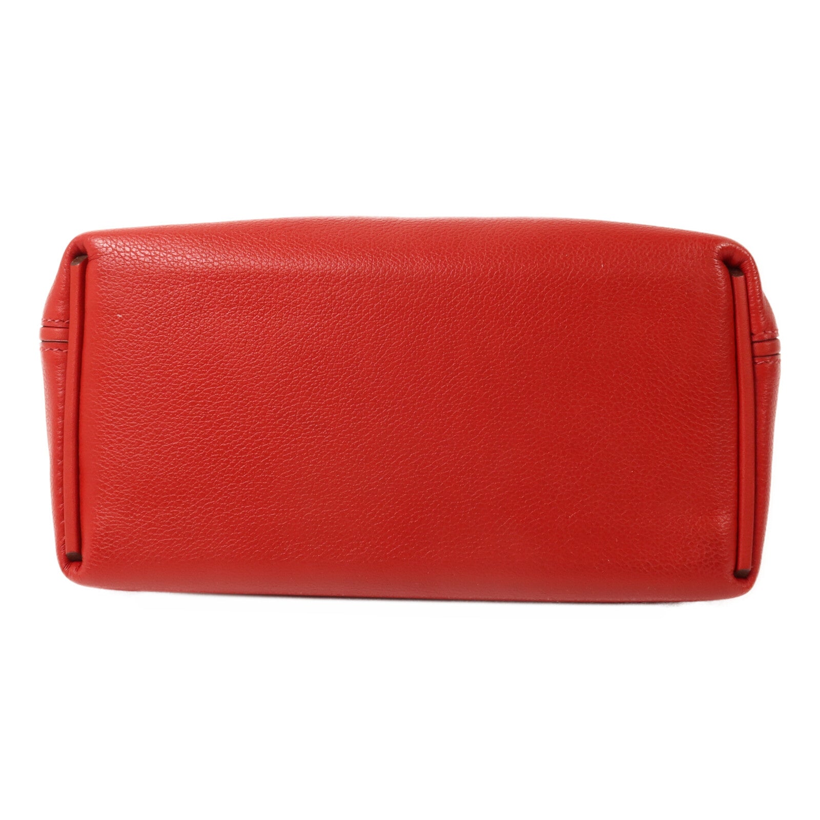 HERMES Swift皮革/Evercolor皮革Mini 24/24手挽肩背兩用袋Rouge Piment