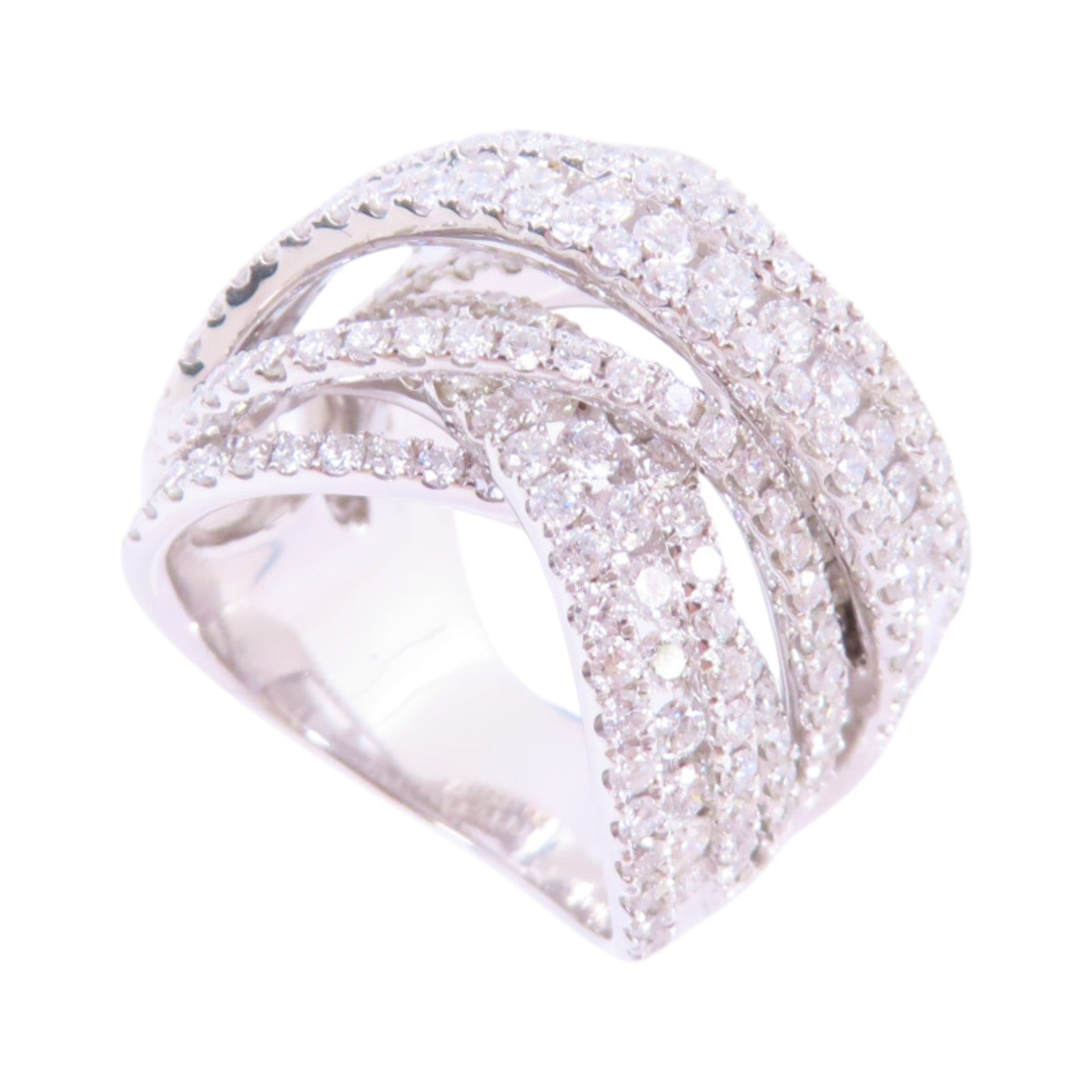 JEWELRY 18K白金/鑽石Diamond Ring戒指US#7