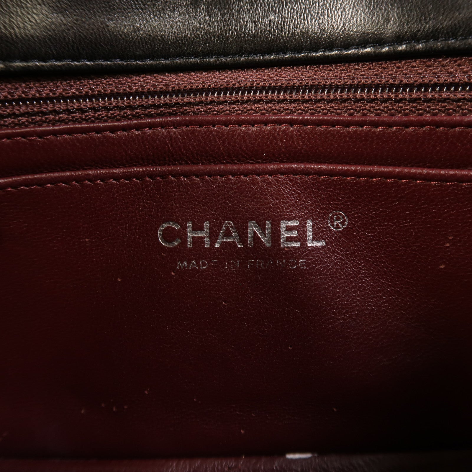 CHANEL 羊皮皮革Mini Classic 20鏈帶肩背袋