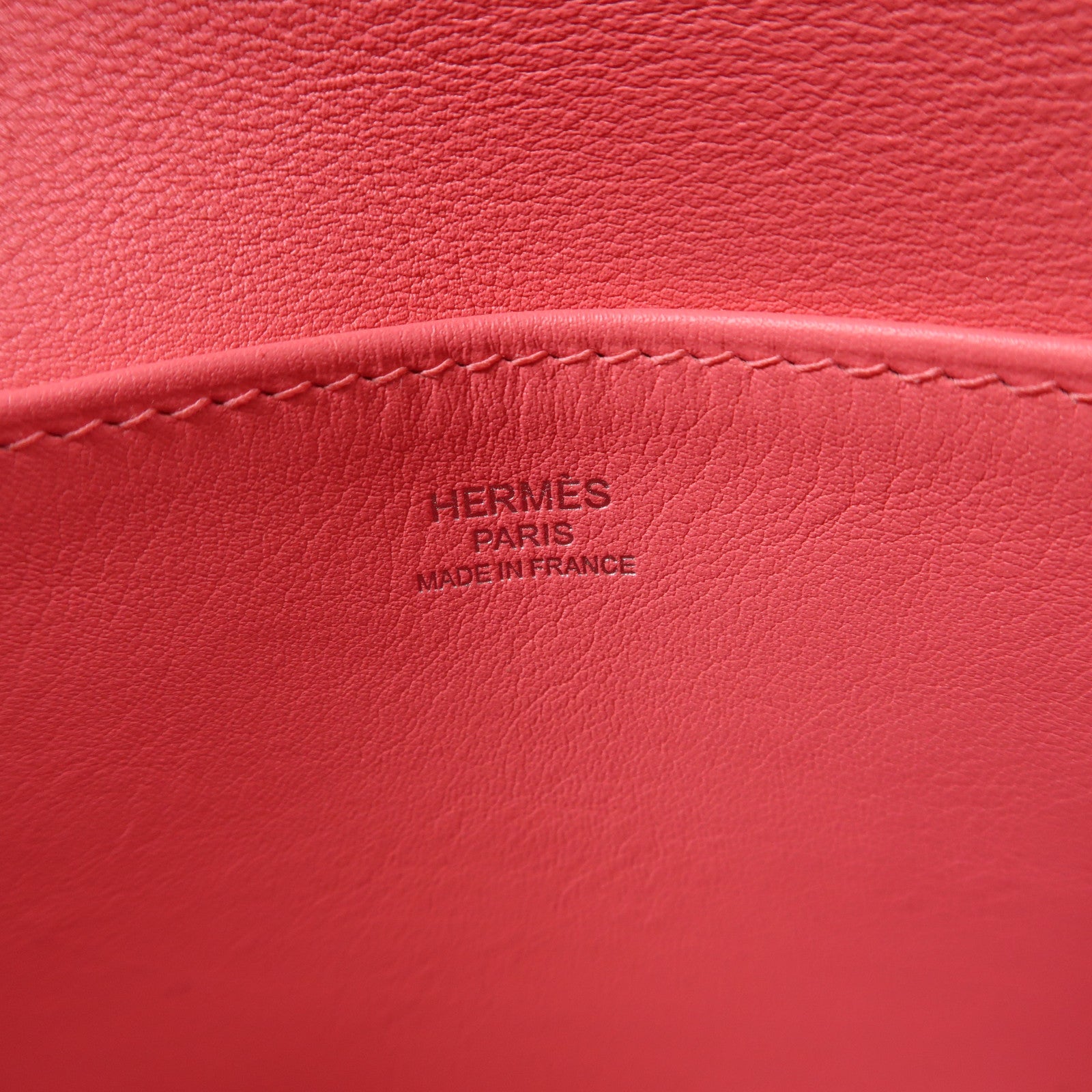 HERMES 【激減優惠】Swift皮革Mini Halzan銀扣手挽肩背兩用袋