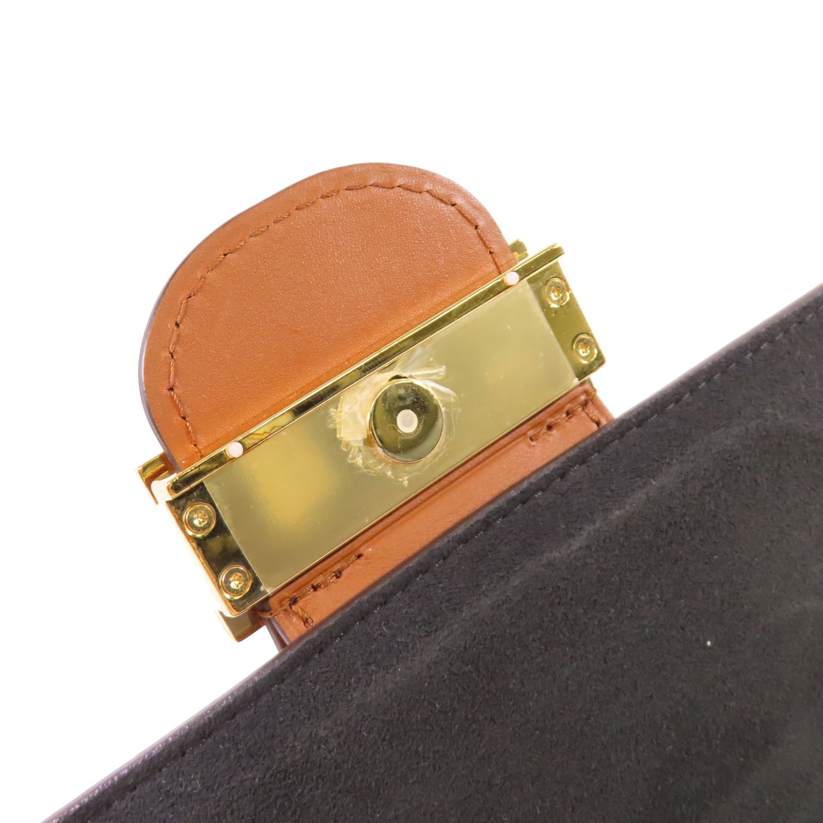 LOUIS VUITTON Monogram Reverse Dauphine Shoulder Bag肩背袋啡色