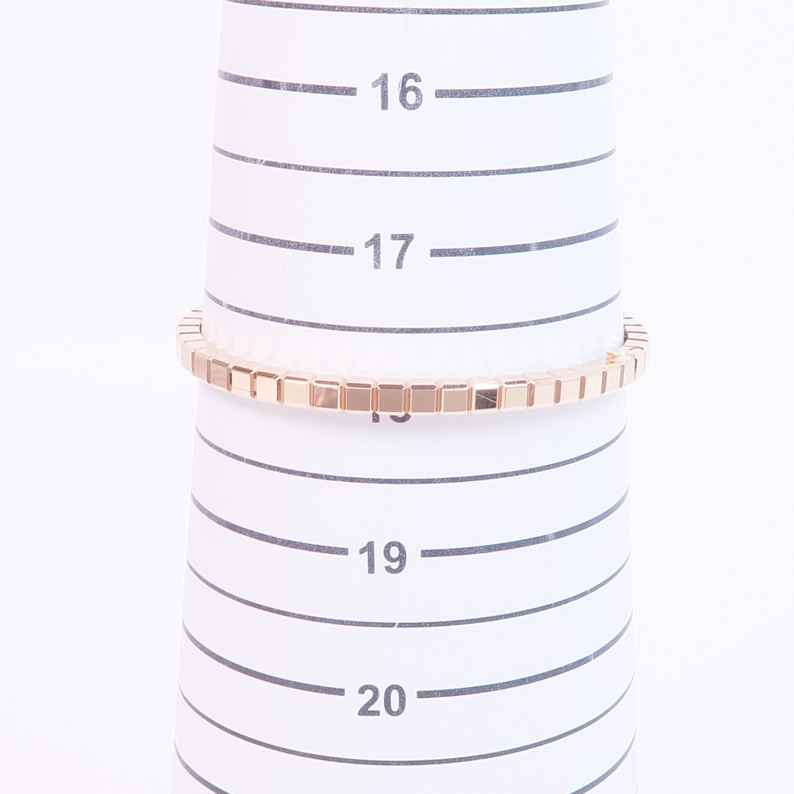 Chopard 18K玫瑰金Ice Cube Pure Bangle L手鐲