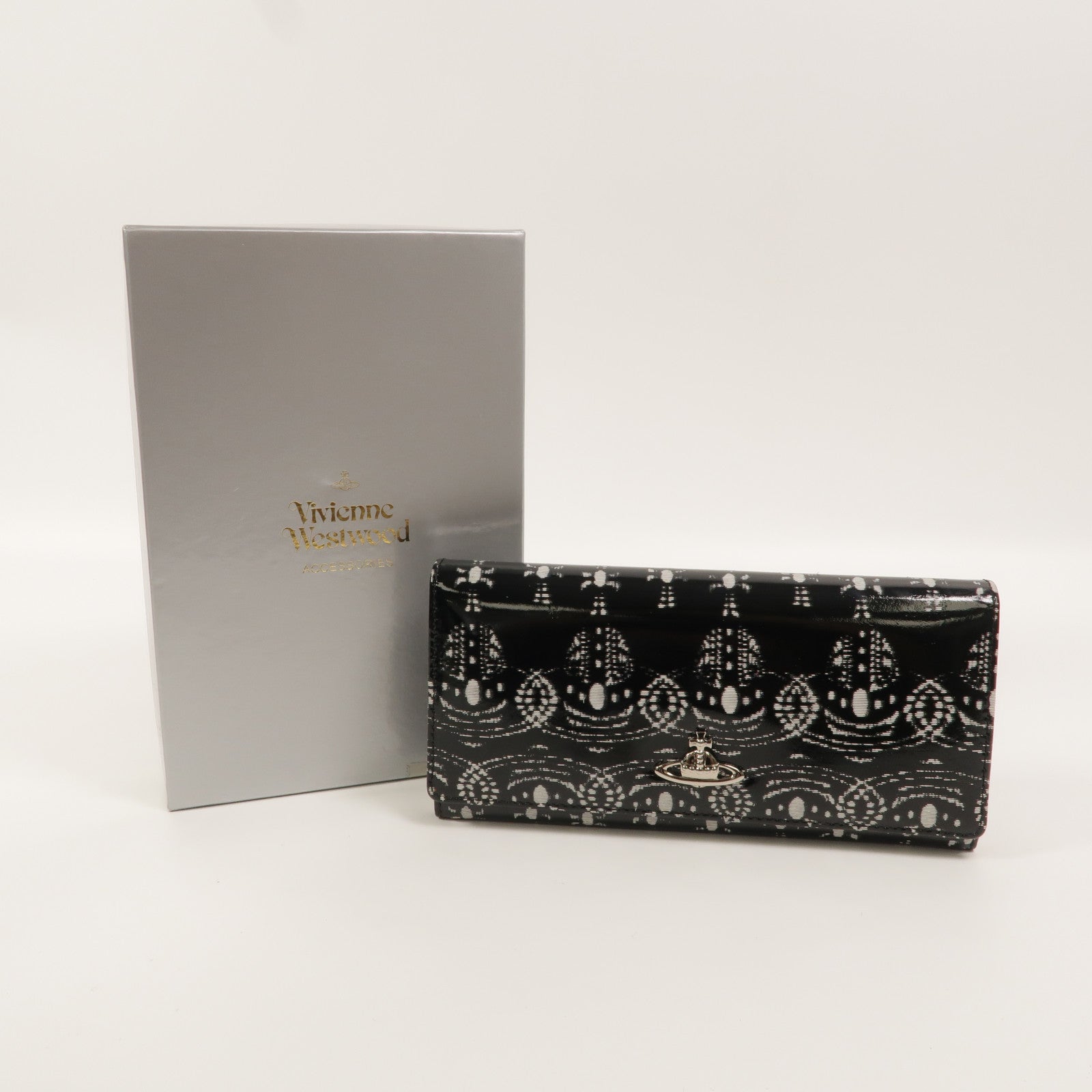 Vivienne Westwood 塗層帆布Long Wallet長錢包
